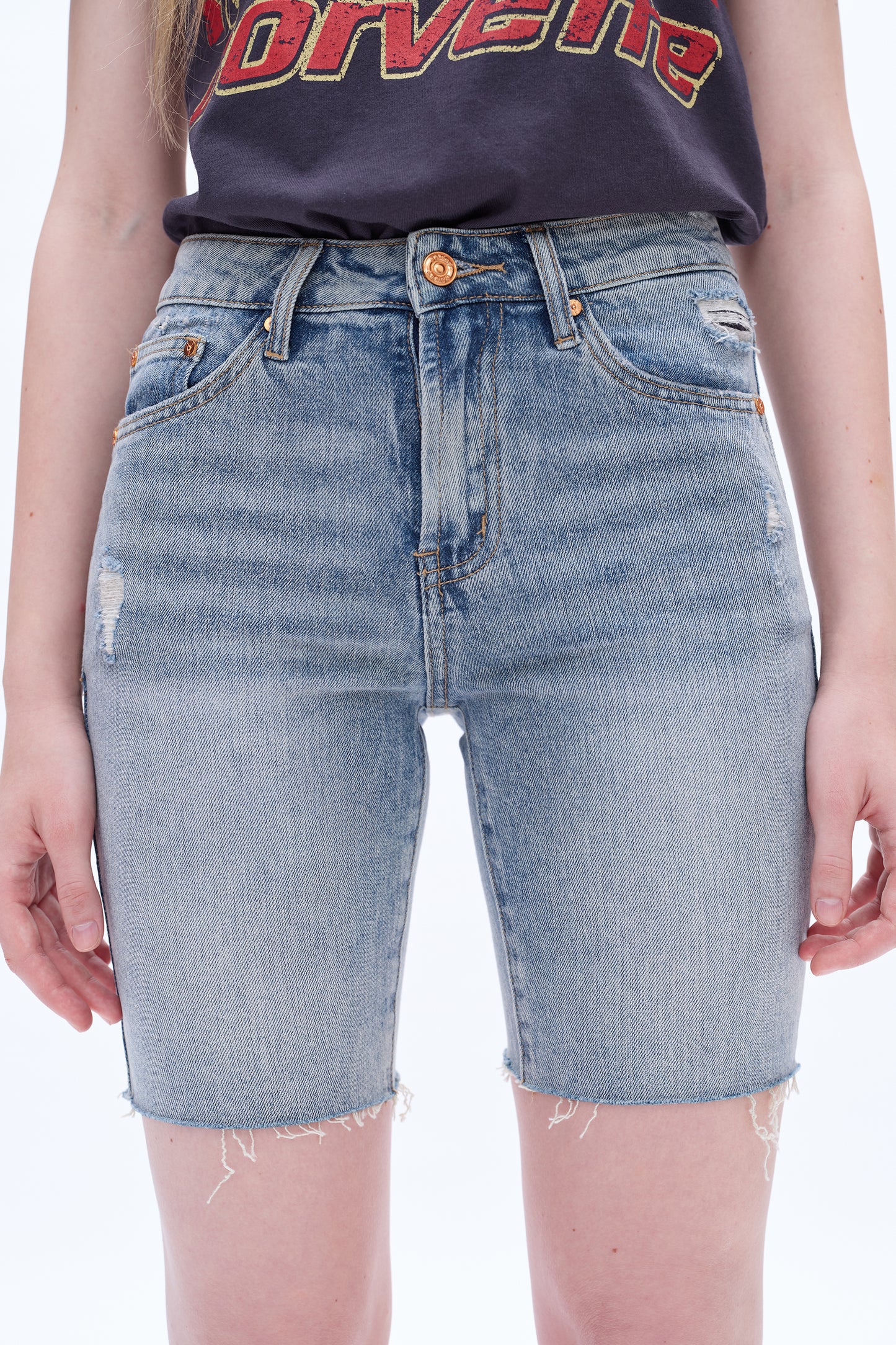 ALLY MID RISE SHORTS