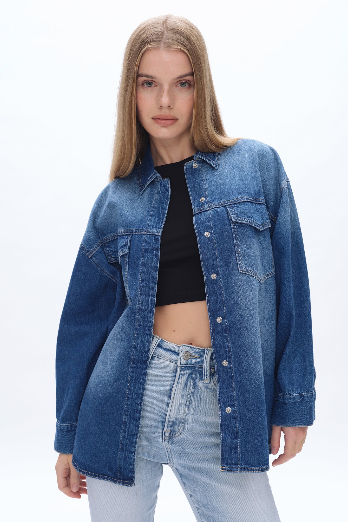 OVERSIZED SHIRT JACKET