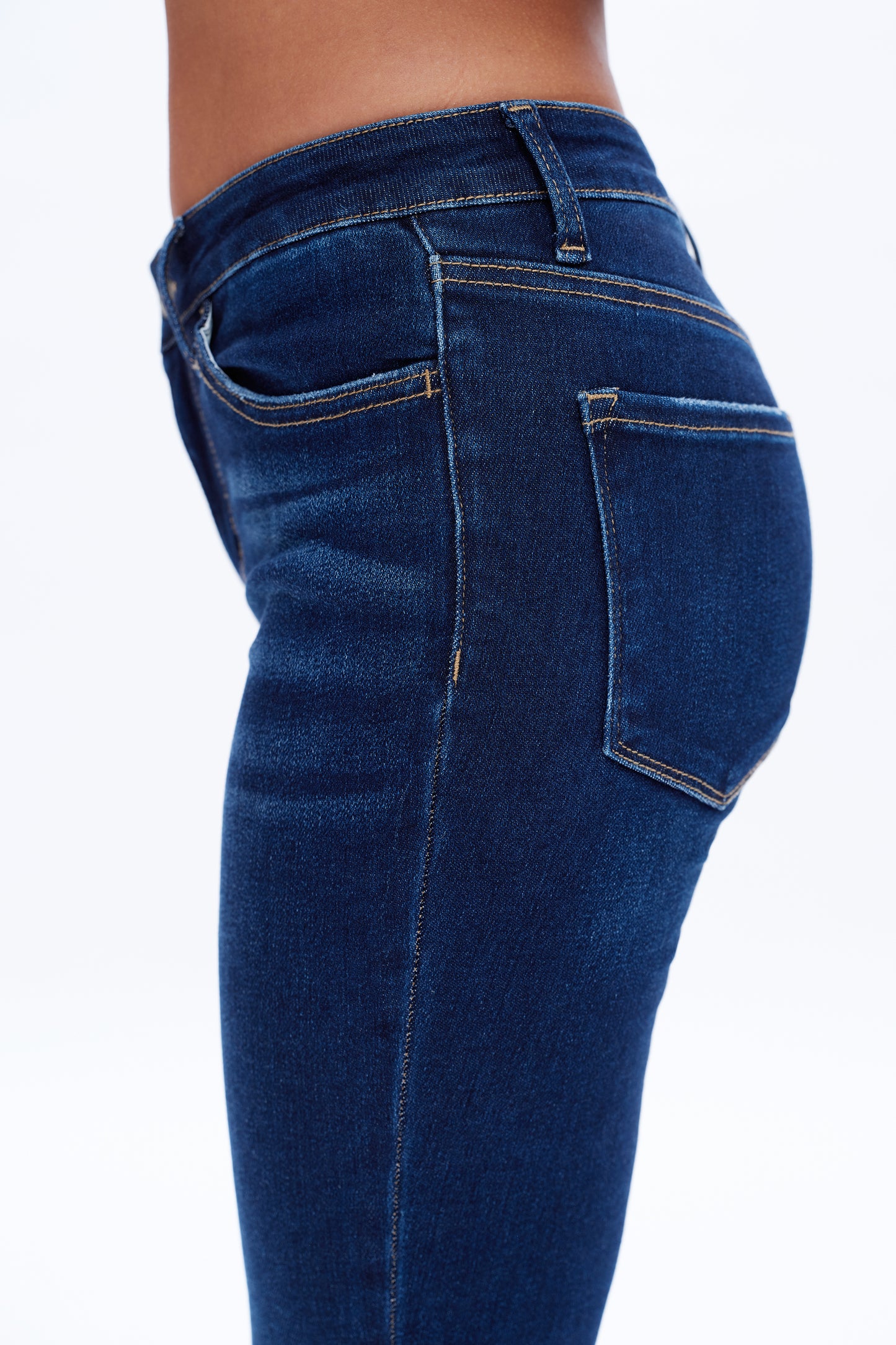 MID RISE ANKLE SKINNY