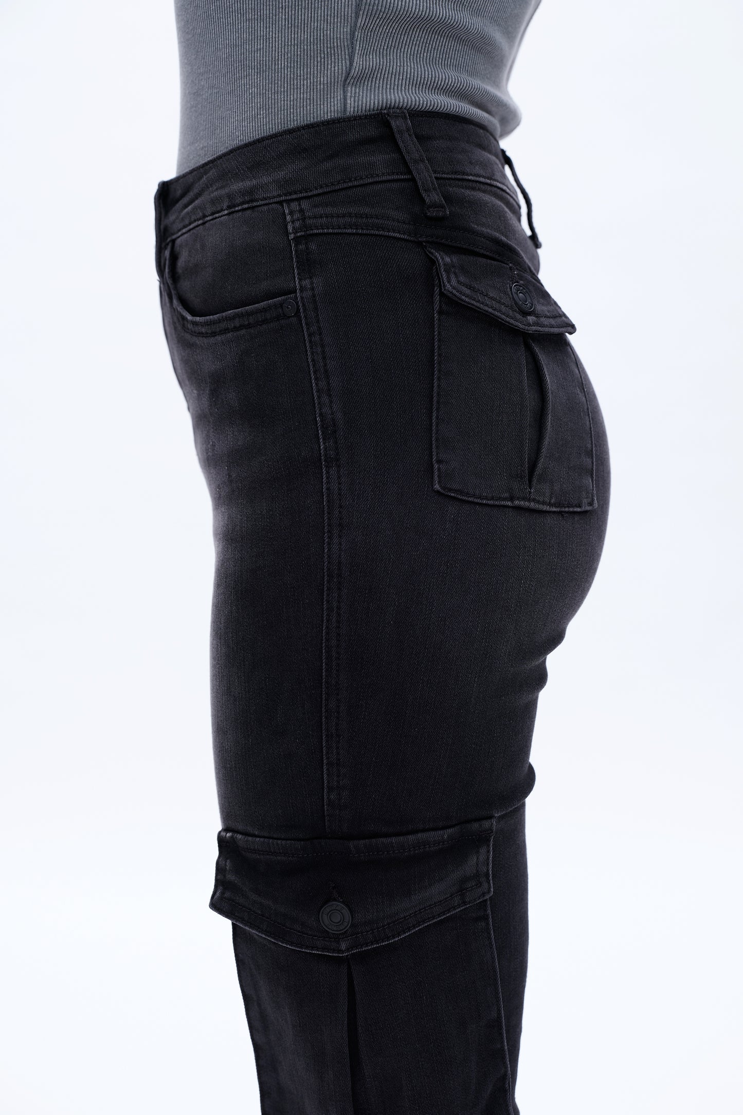 AMY HIGH RISE CARGO FLARED