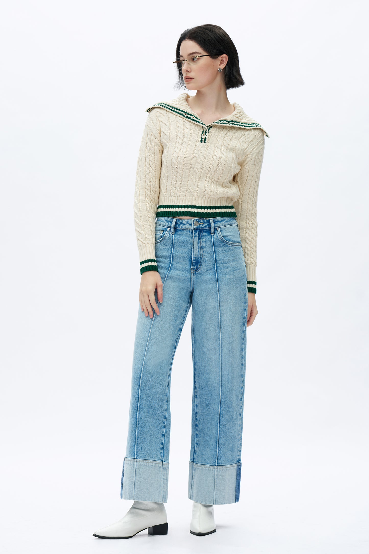 HIGH RISE WIDE LEG