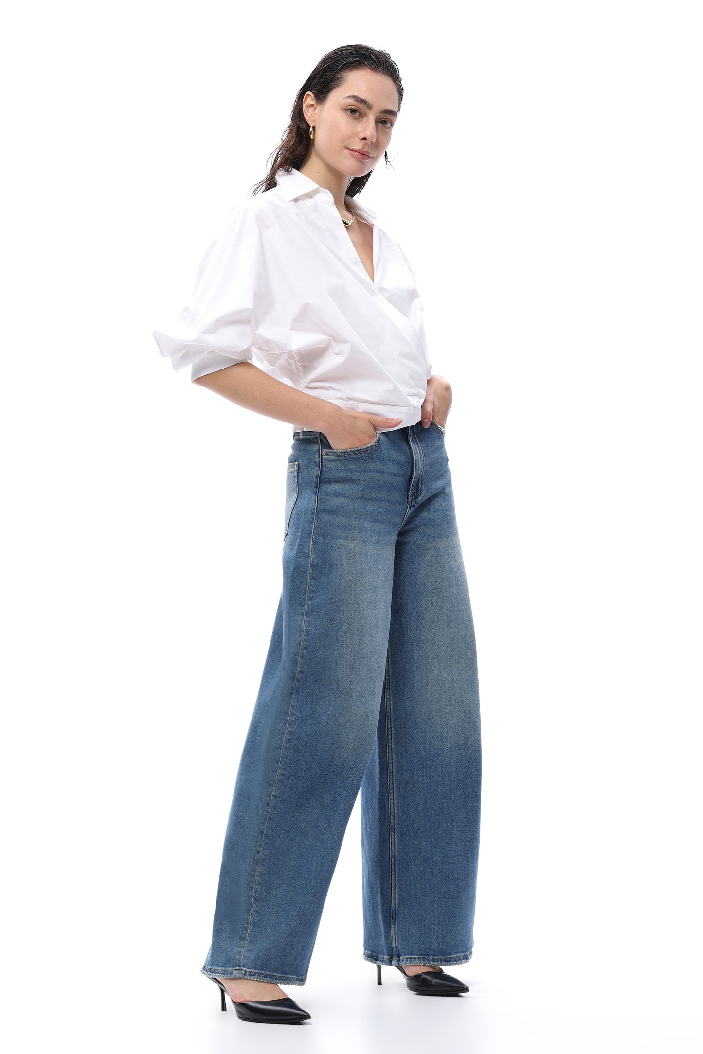DAISY HIGH RISE WIDE LEG