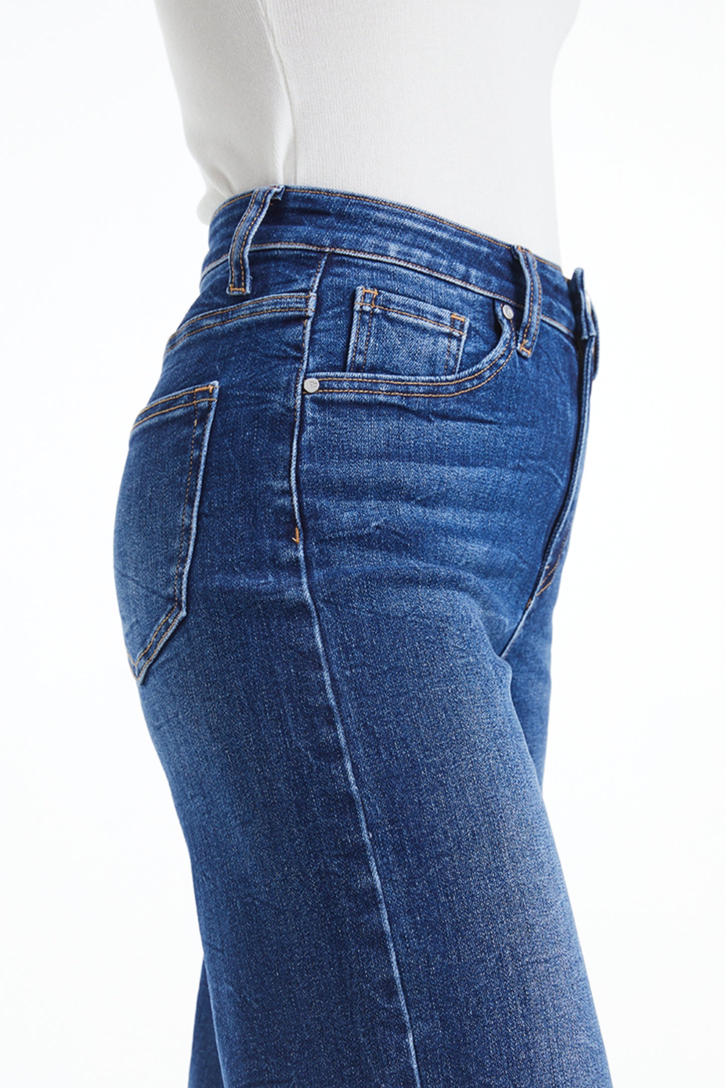 MID RISE WIDE LEG FLARE