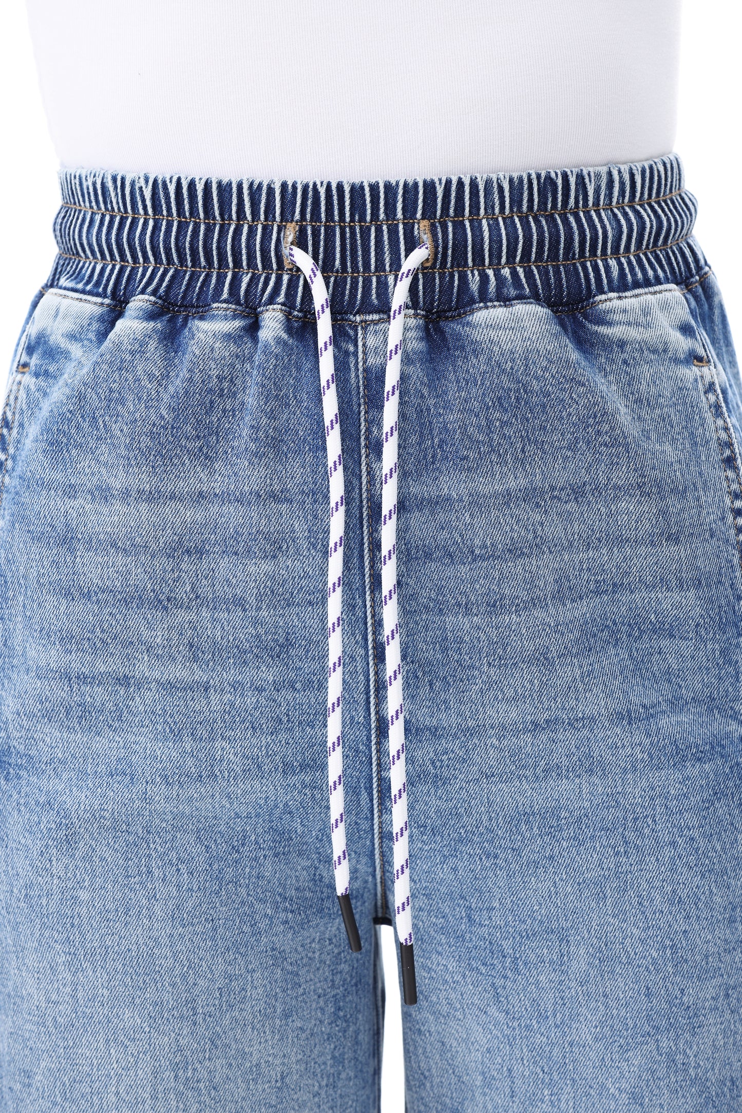NEW YORK HIGH RISE WIDE LEG FULL JEANS BYW8413
