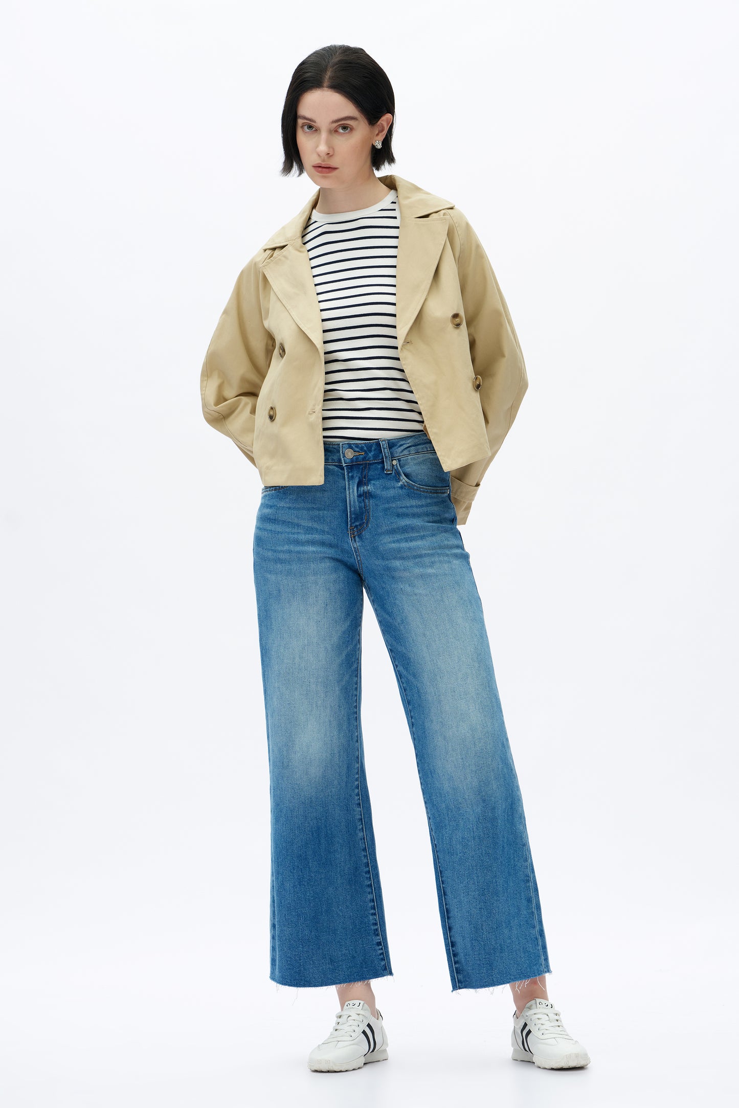 MID RISE WIDE LEG