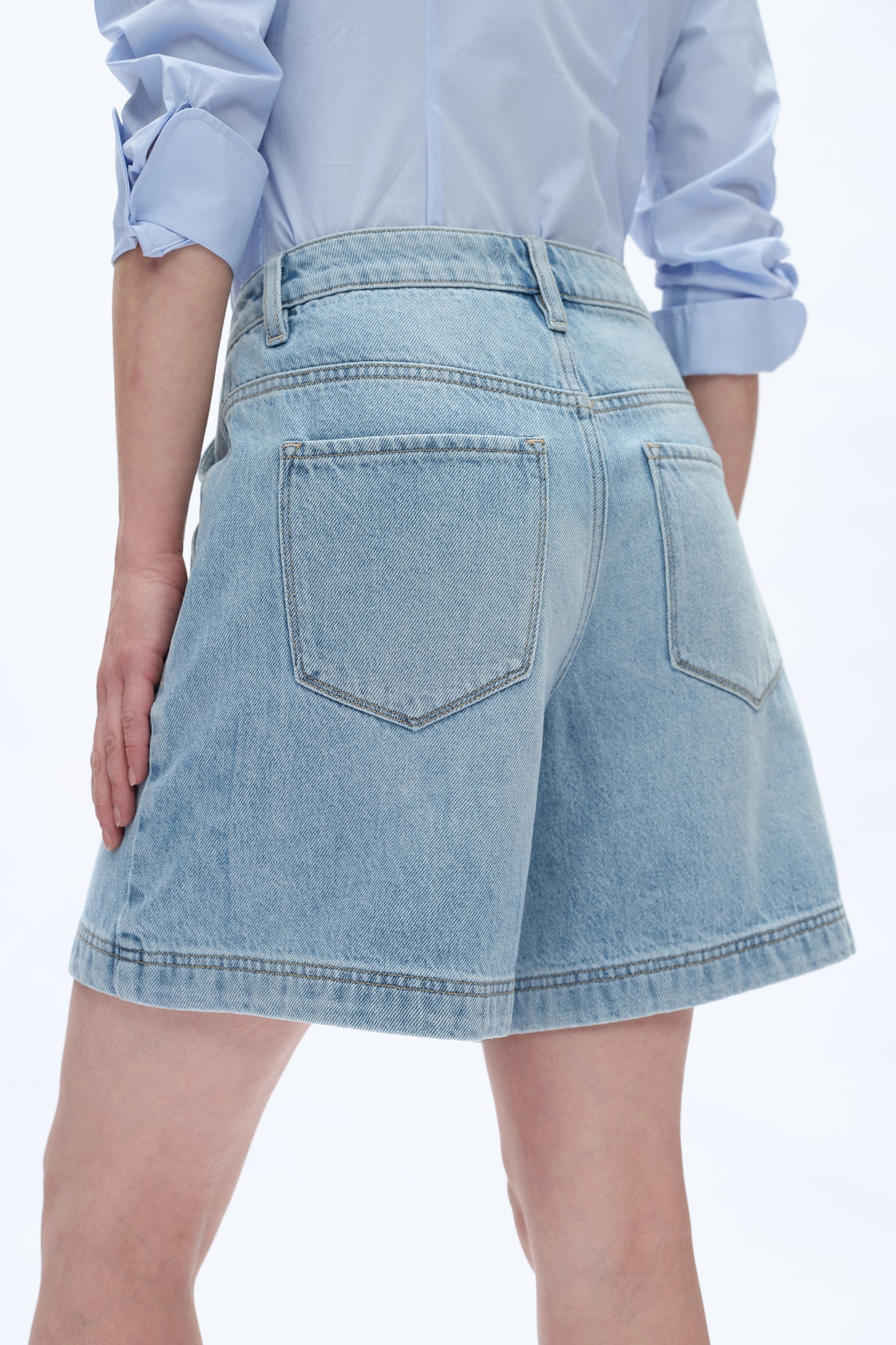 MID RISE BERMUDA SHORTS