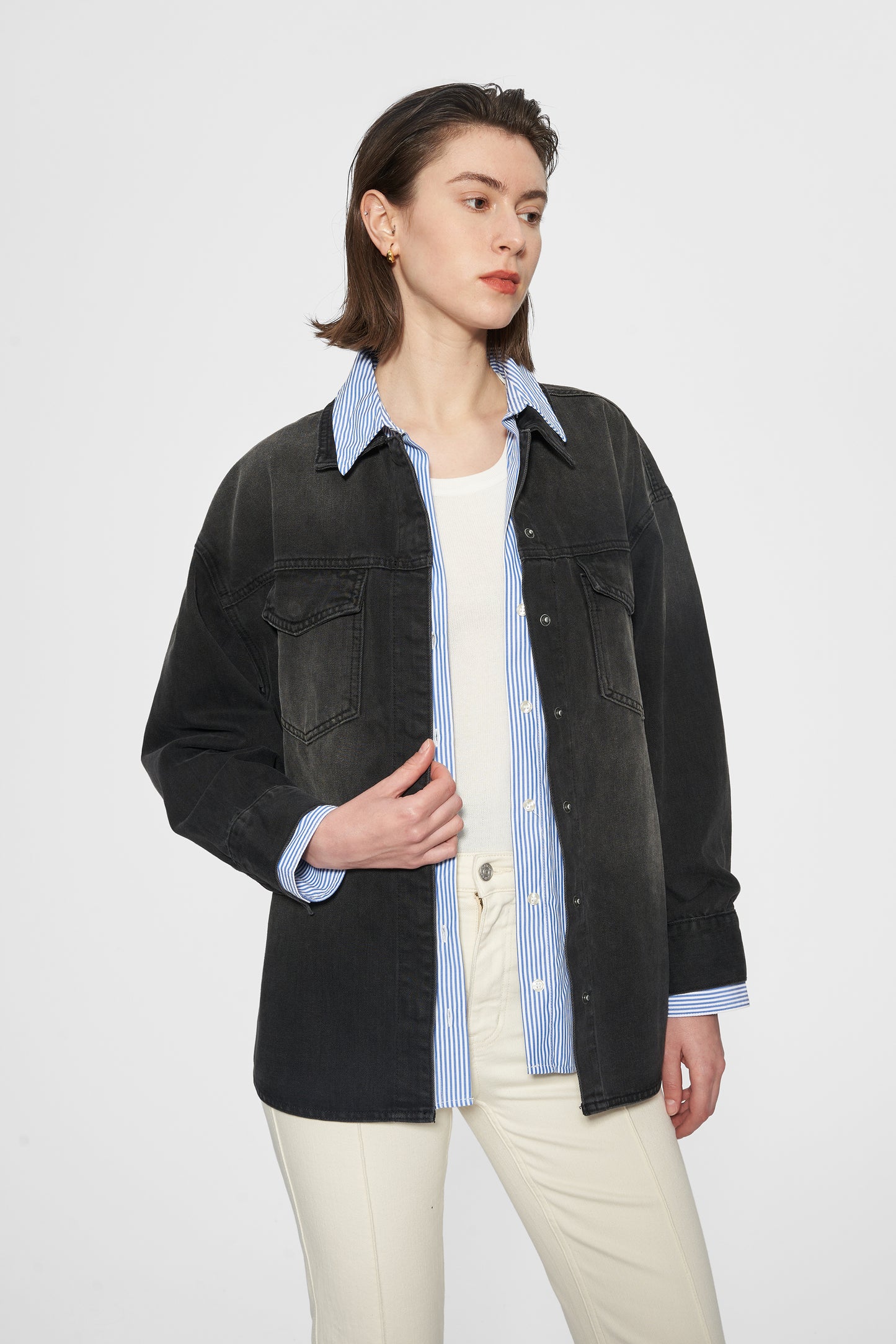 OVERSIZED SHIRT JACKET