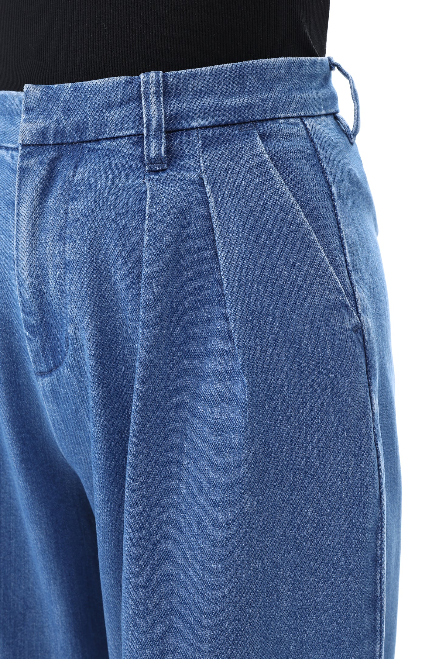 TOKYO M-HIGH RISE SLOUCHY BARREL FULL JEANS BYOX078