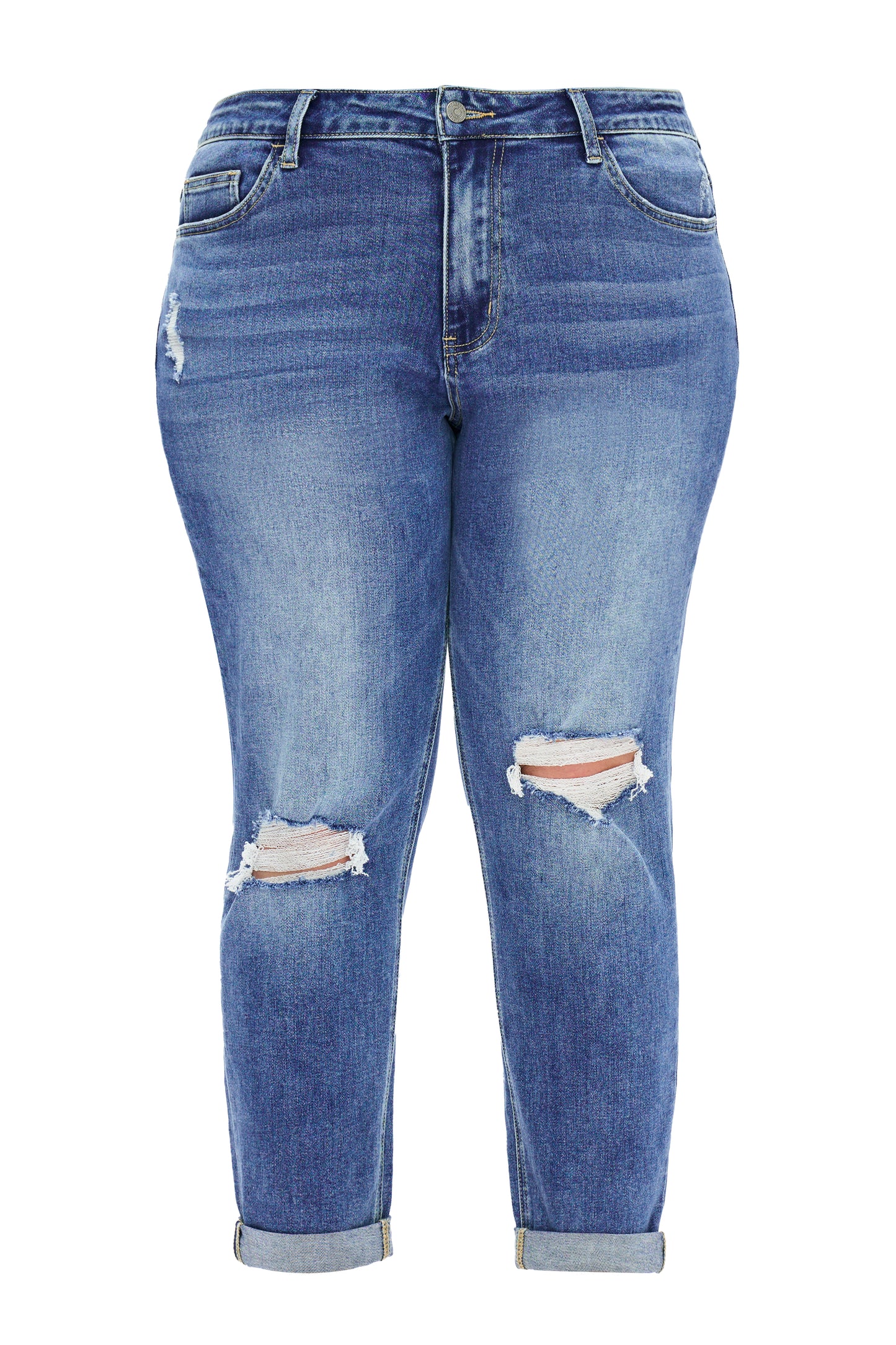 PLUS HIGH RISE BOYFRIEND