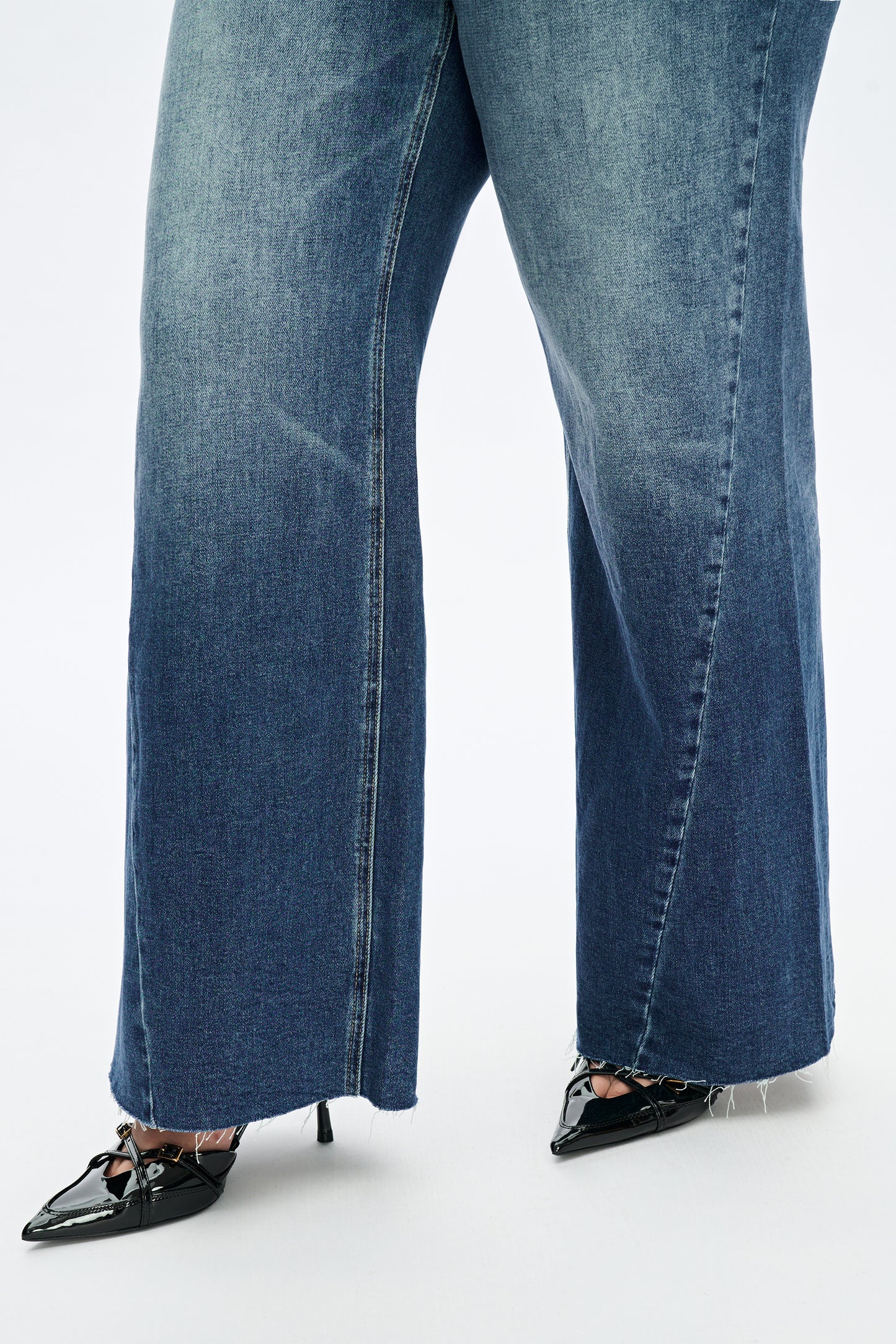 PLUS BETH HIGH RISE WIDE LEG