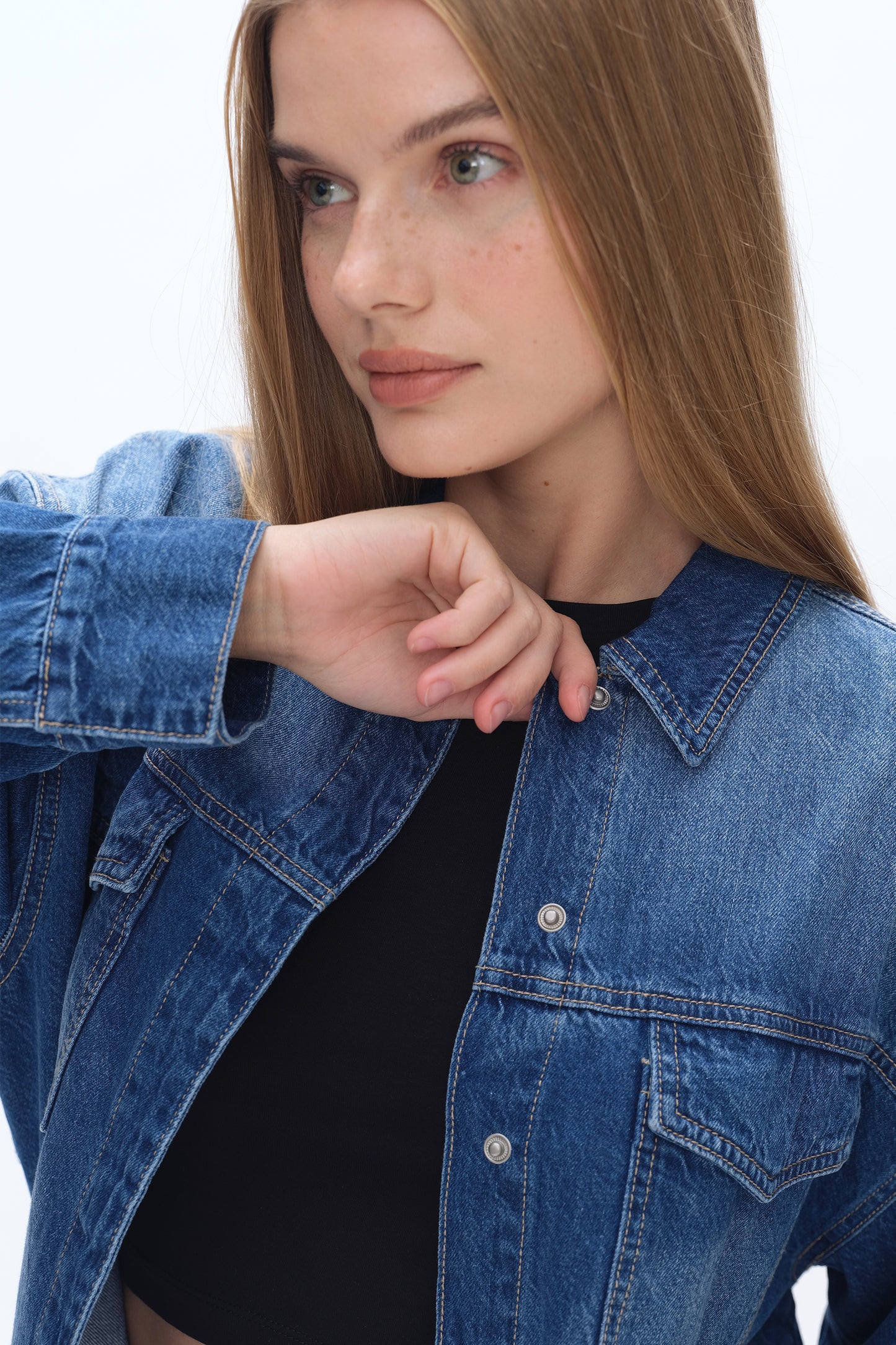 OVERSIZED SHIRT JACKET