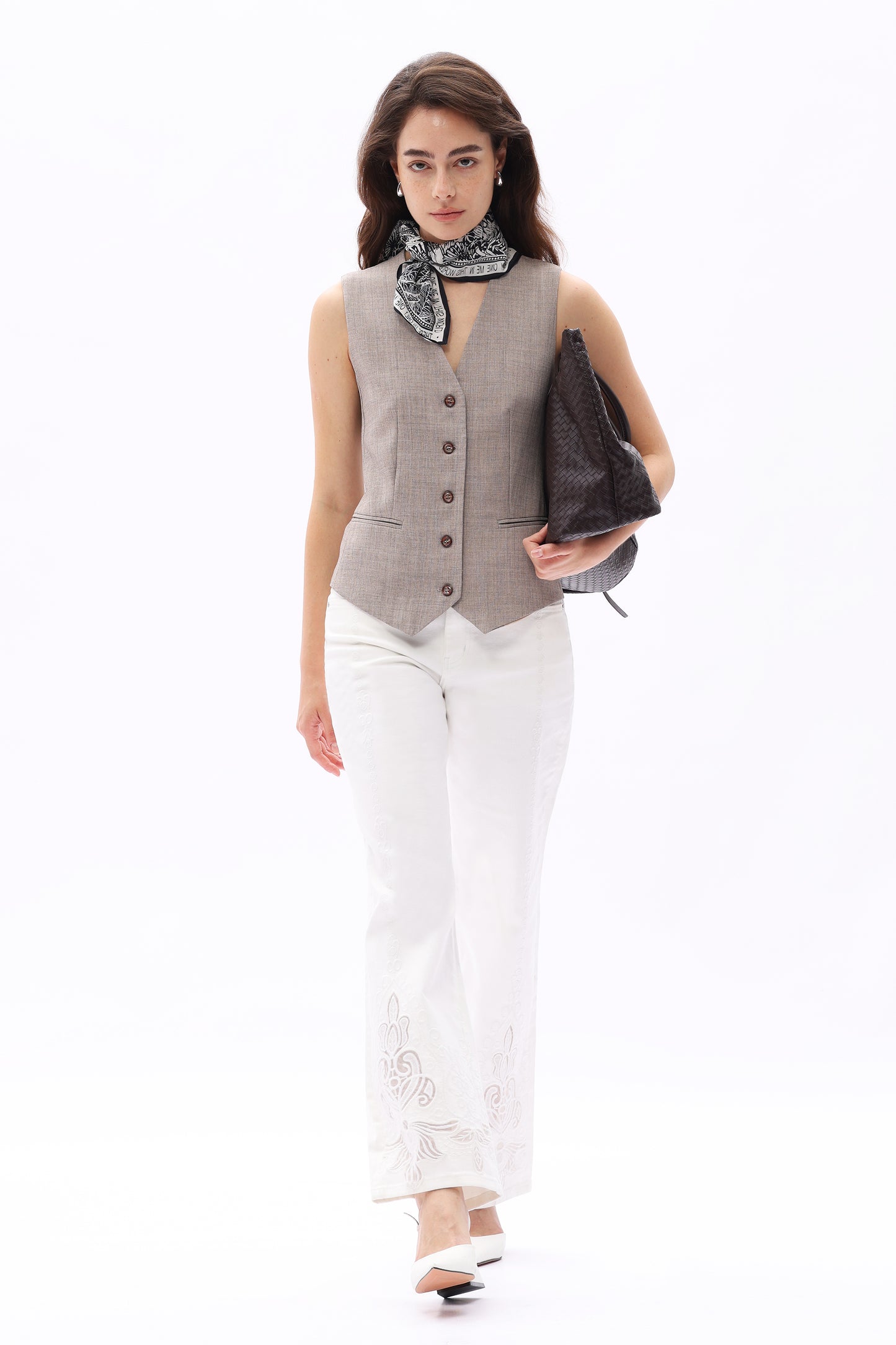 MID RISE STRAIGHT BYT5308 WHITE