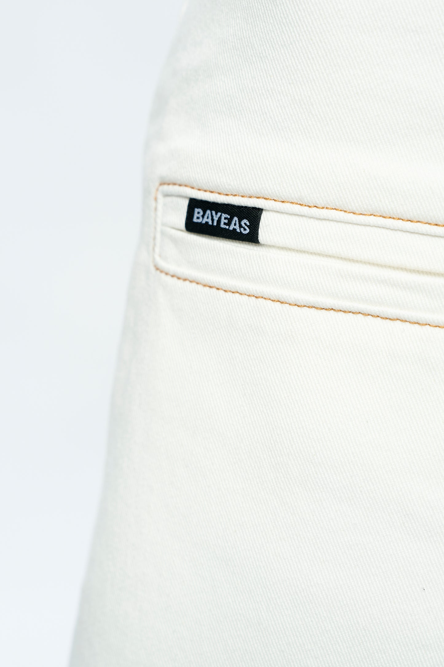 TIMOTHY HIGH RISE DROP CROTCH RELAX SHORTS BYMD003 (BYMJ119) CREAM