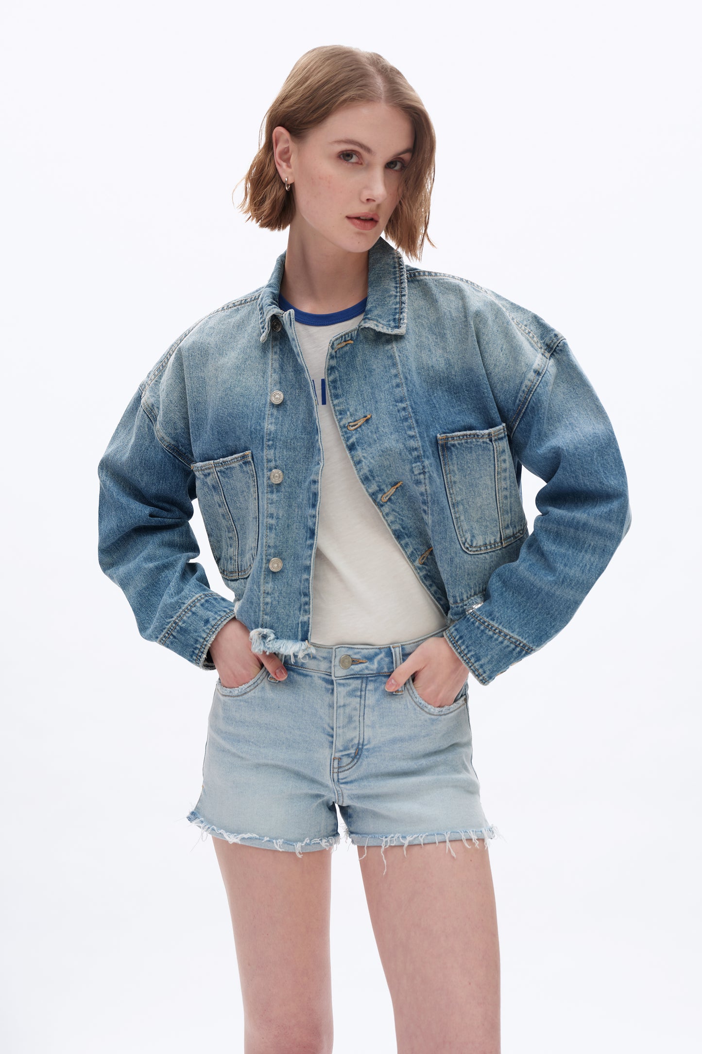 MID RISE SHORTS