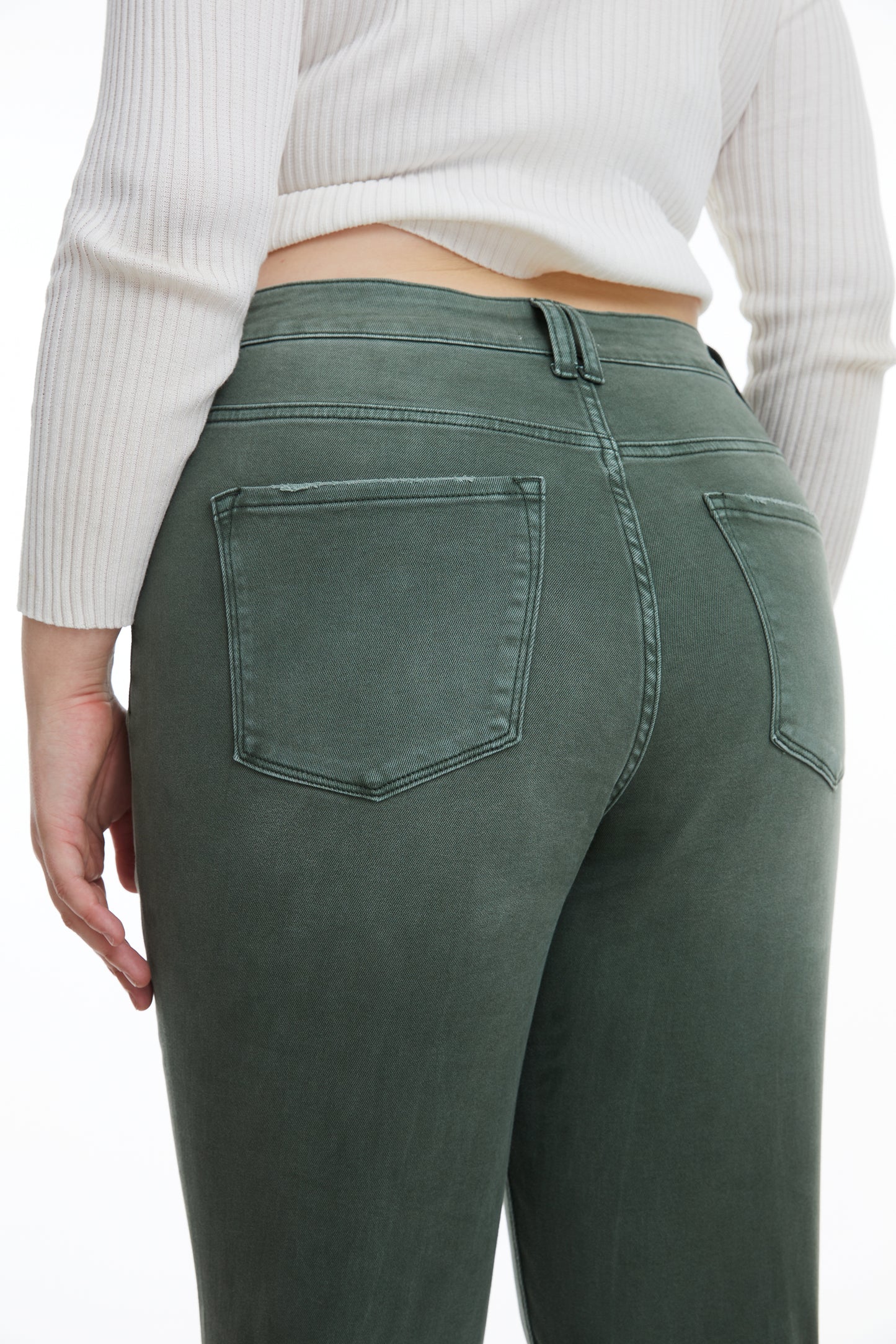 PLUS EMILY HIGH RISE FLARE