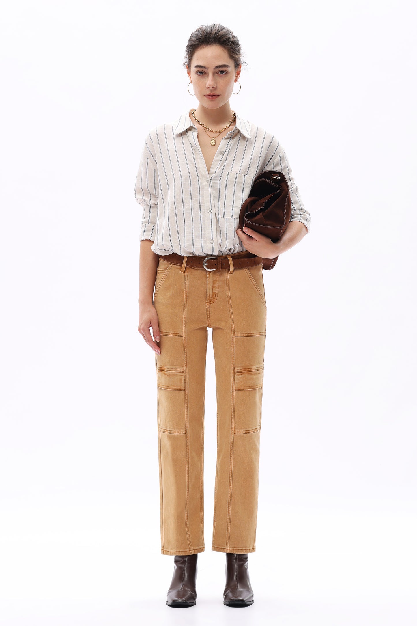 JUDY MID RISE STAIGHT LEG