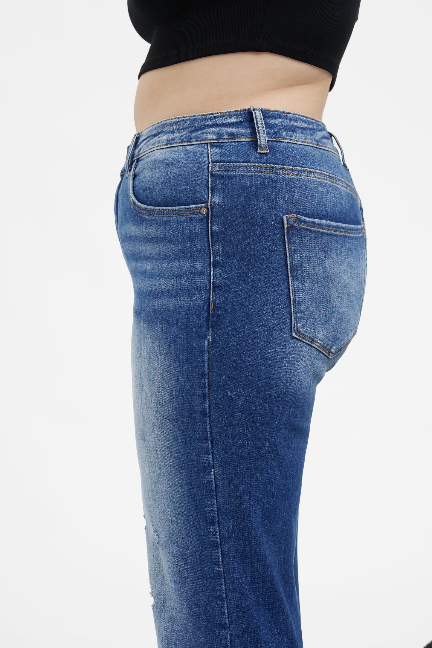 PLUS HIGH RISE WIDE LEG
