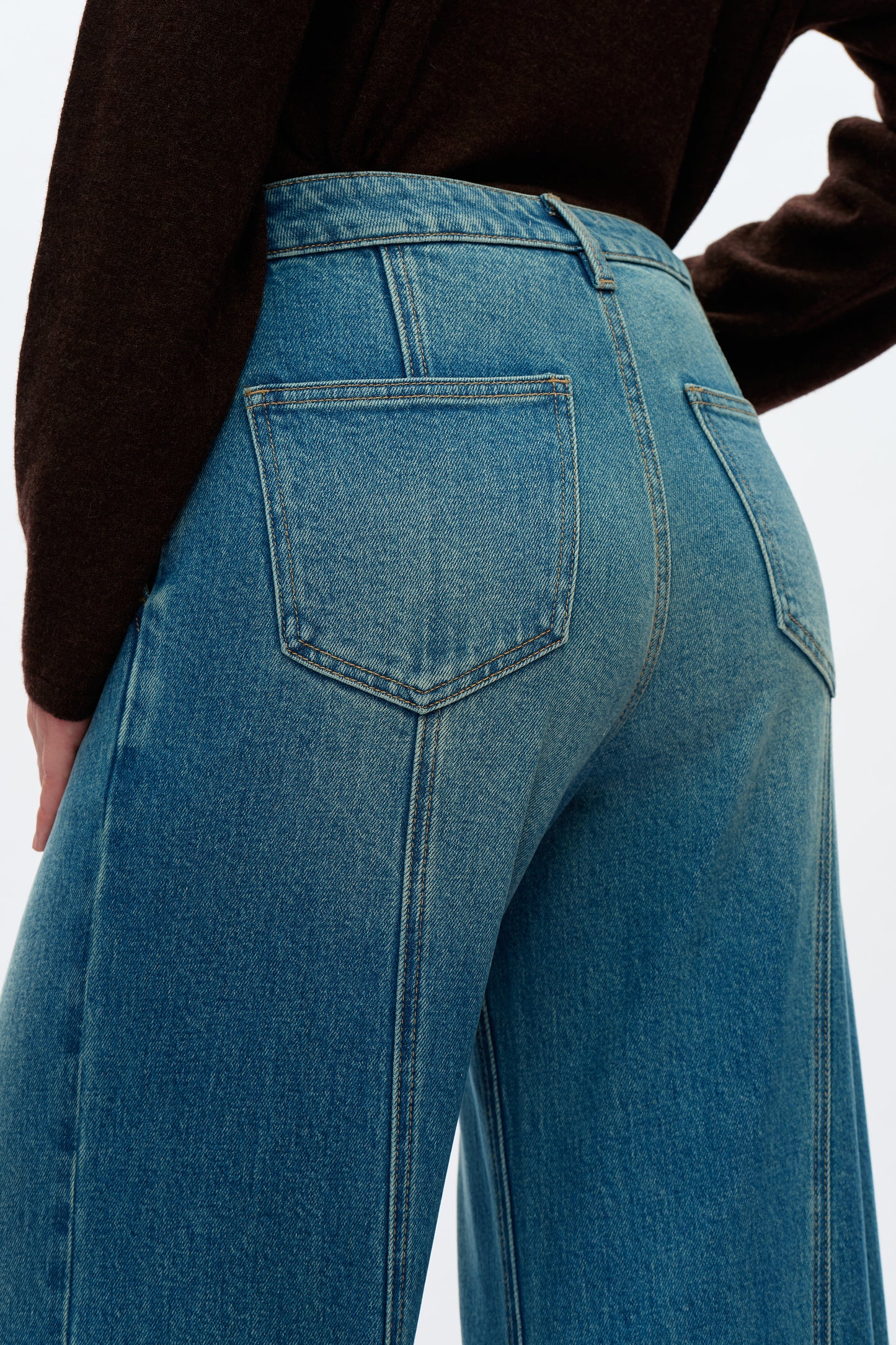 JEREMY MID RISE WIDE LEG