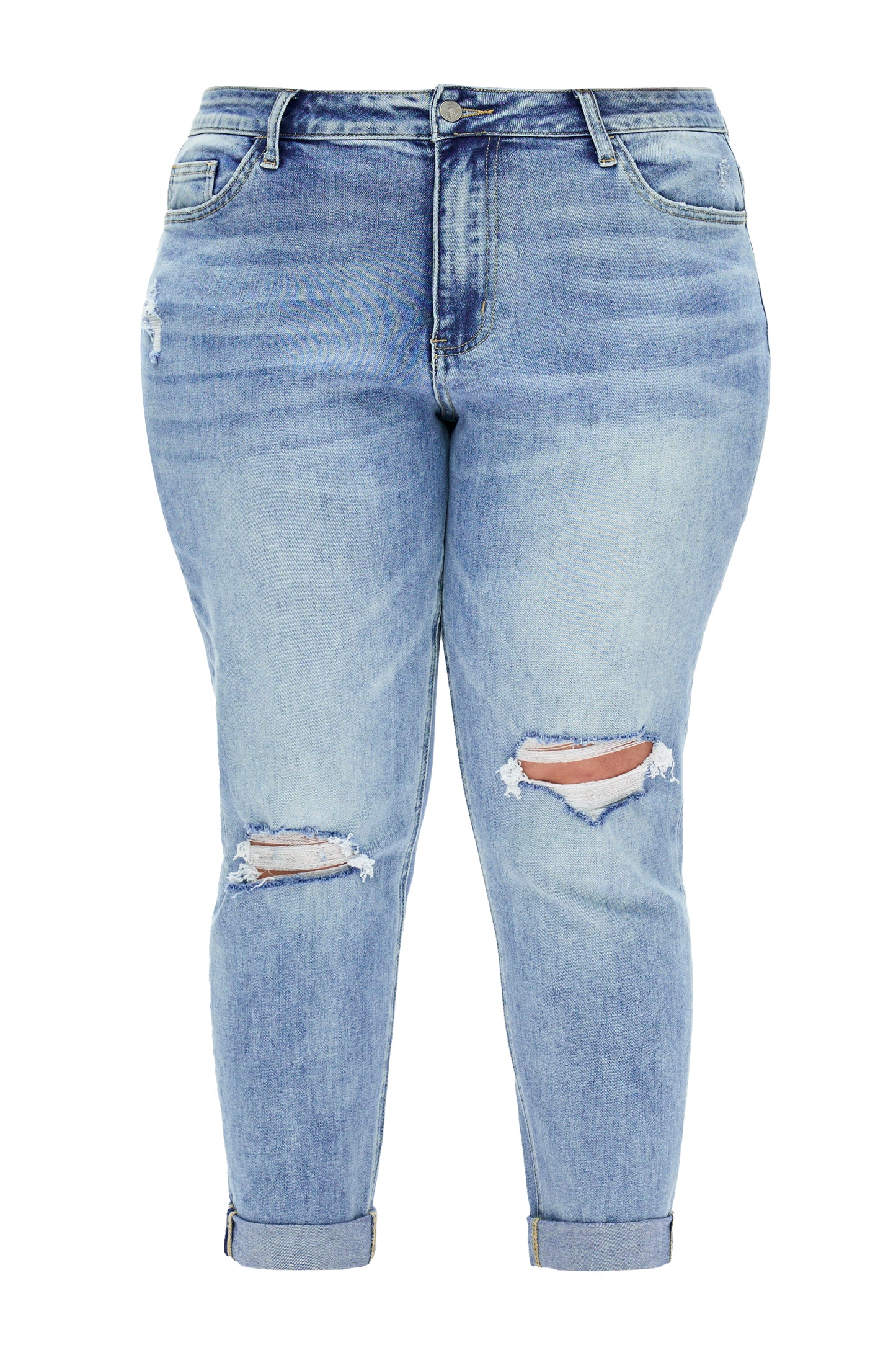 PLUS HIGH RISE BOYFRIEND