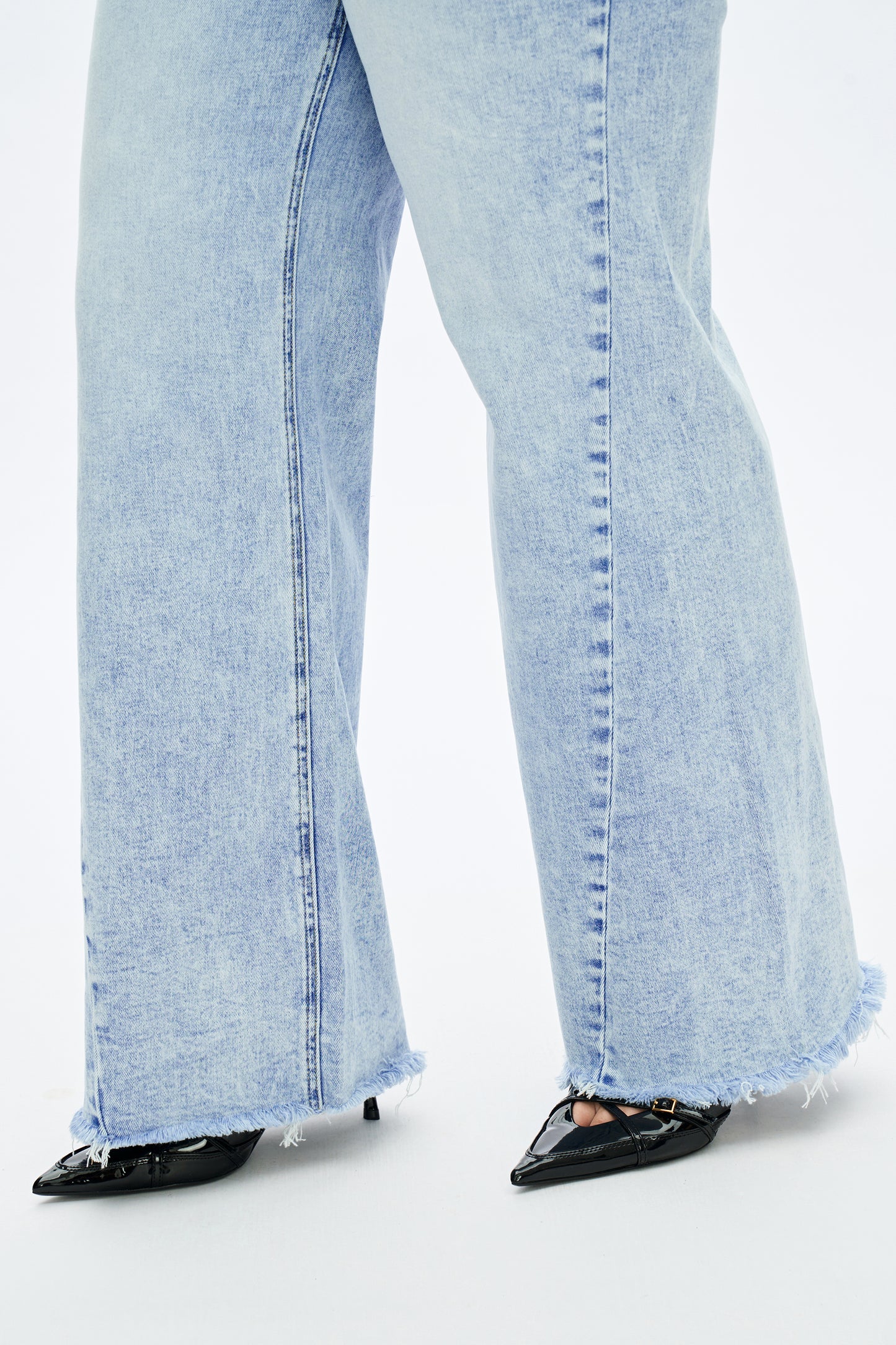 PLUS BETH HIGH RISE WIDE LEG