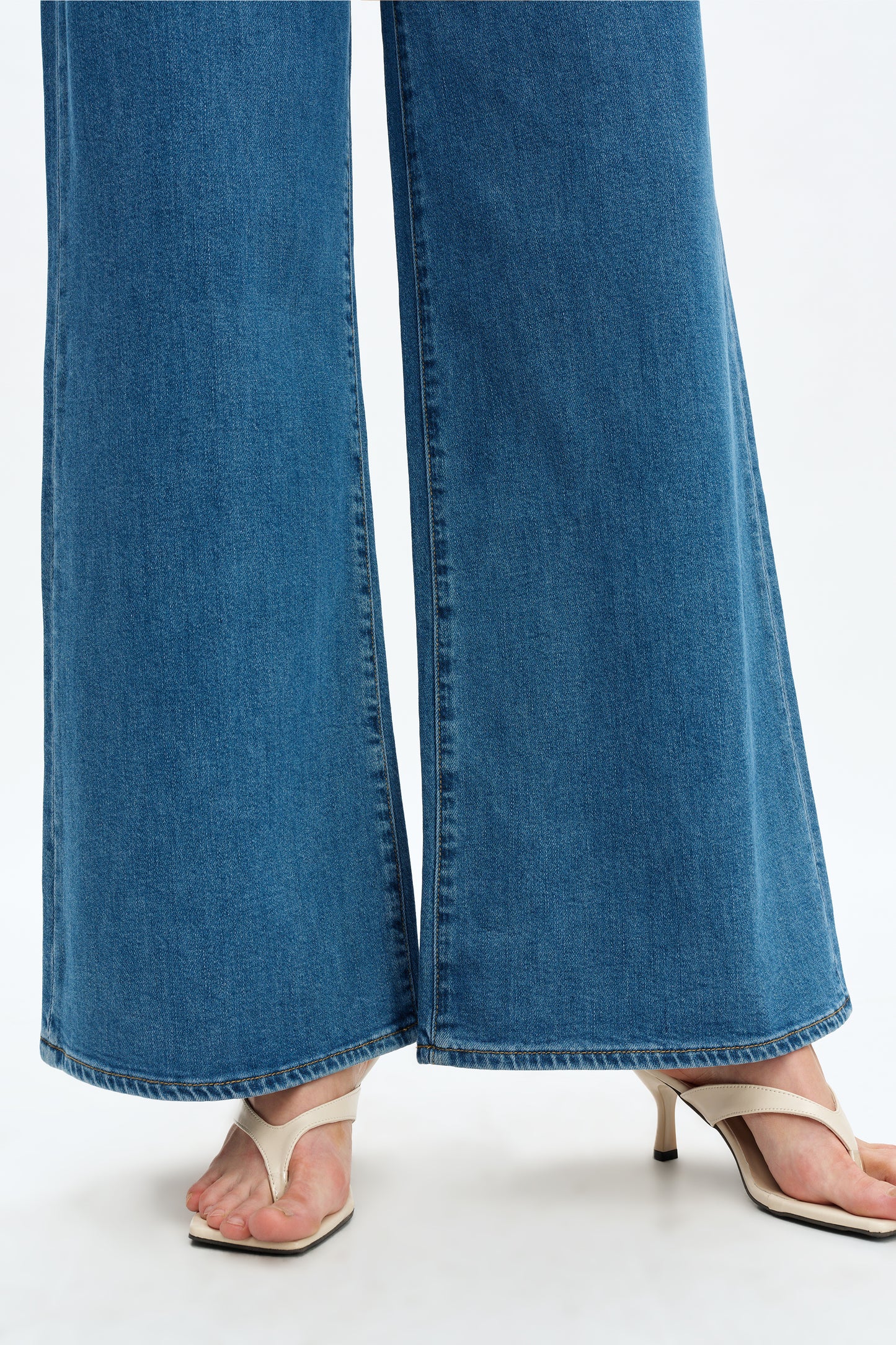 ZEPHYRINE MID RISE WIDE LEG