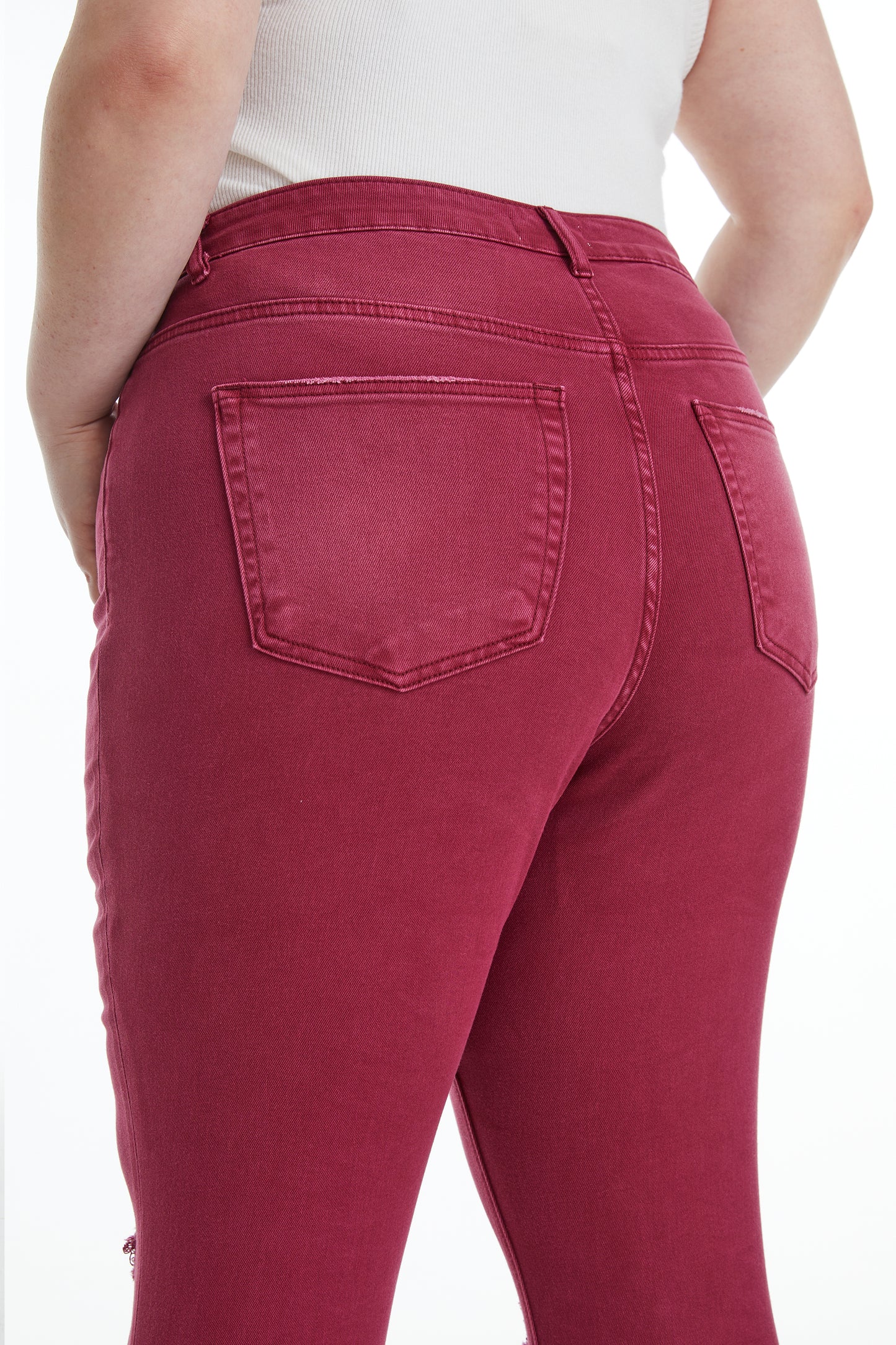 PLUS EMILY HIGH RISE FLARE