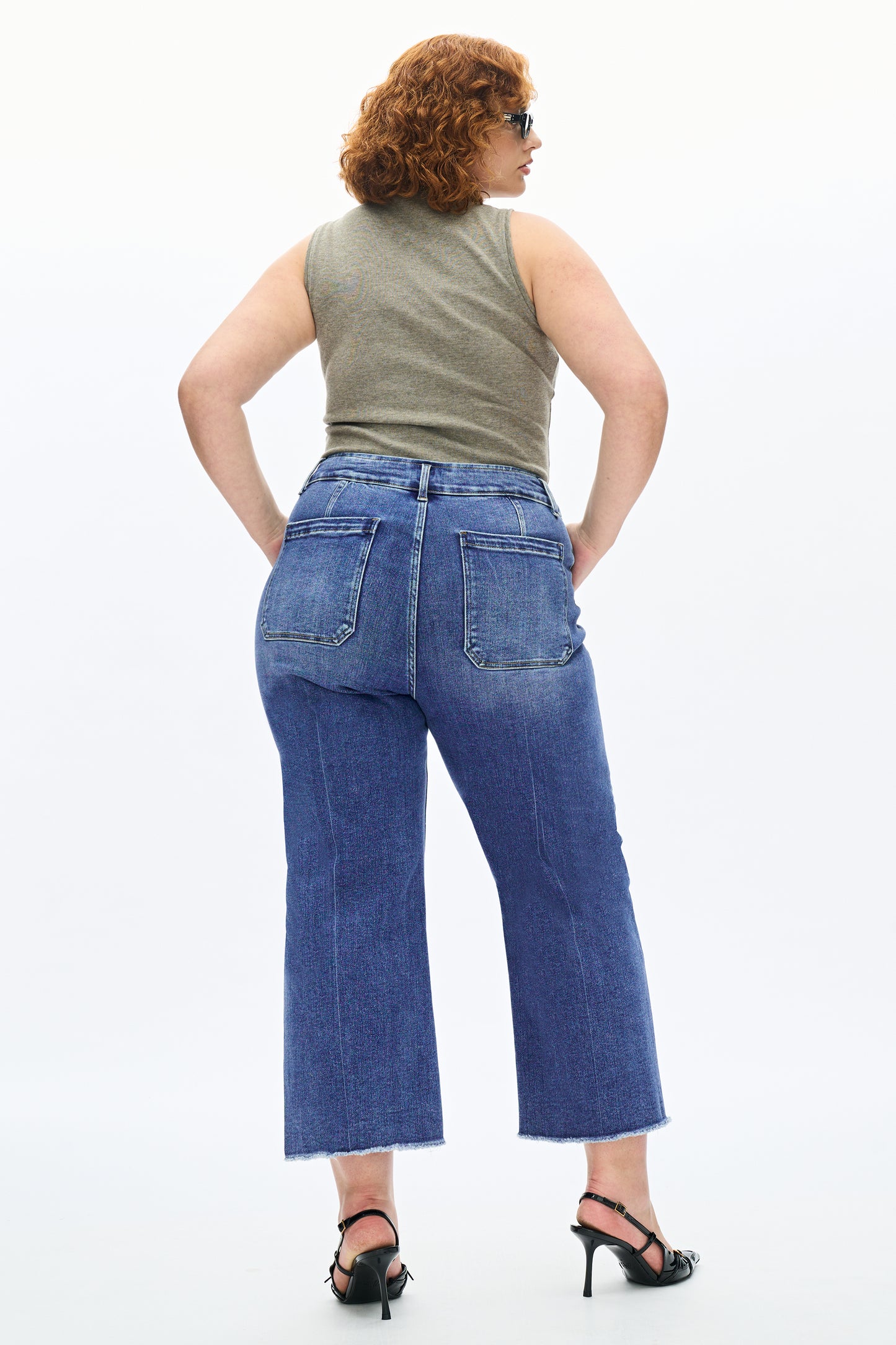 PLUS HIGH RISE WIDE LEG
