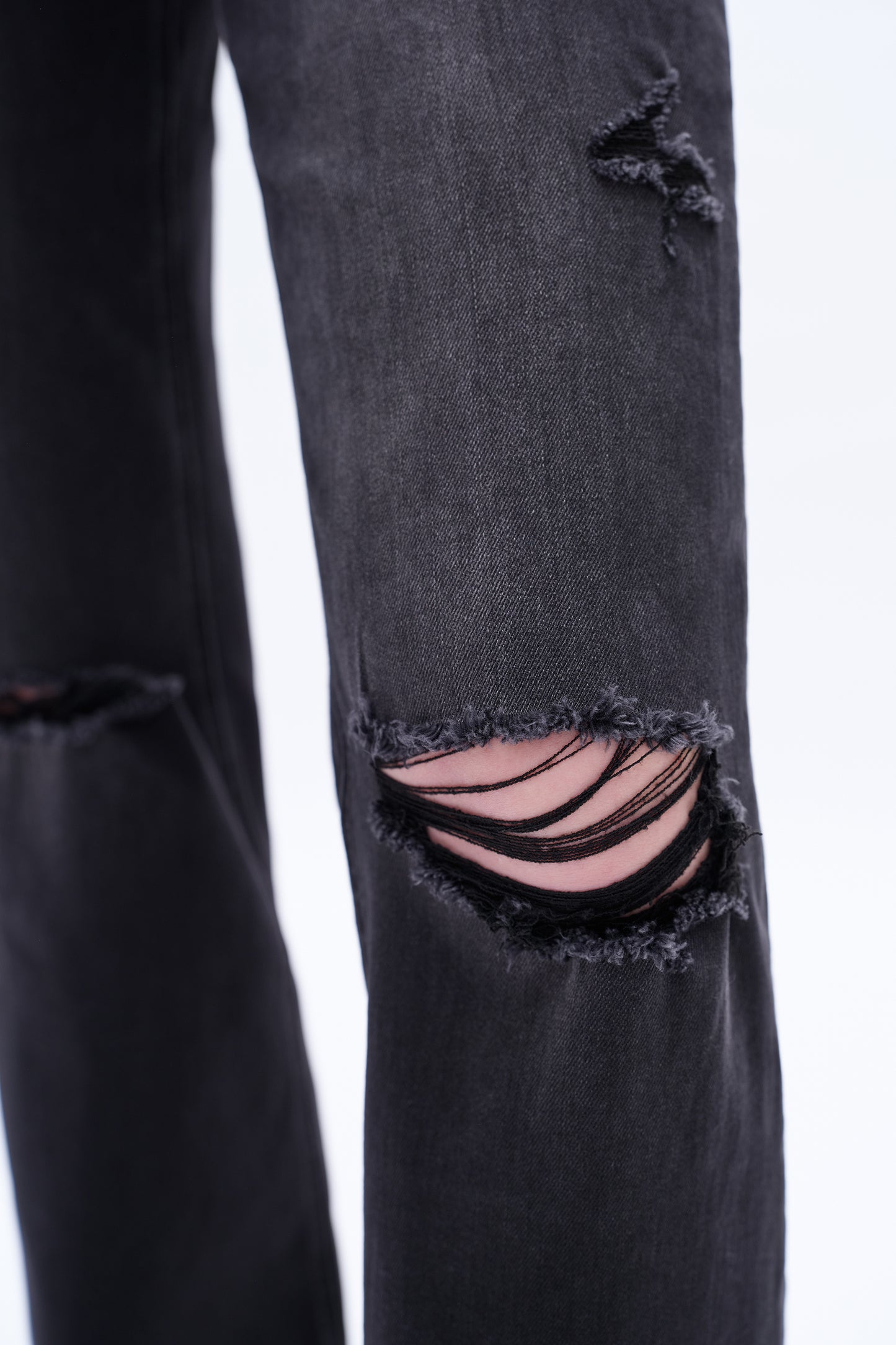 HIGH RISE FLARE JEANS BYF1104 BLACK ROCK