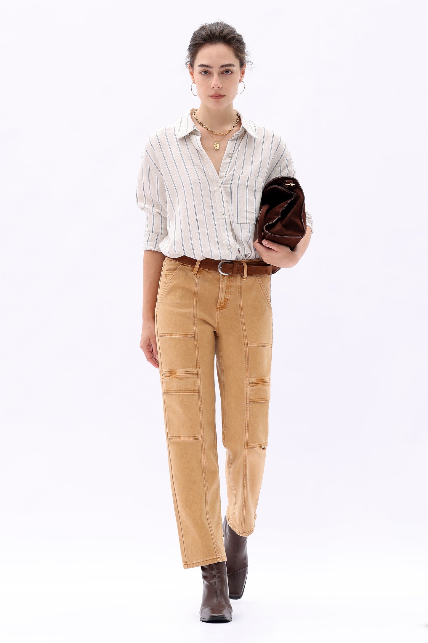 JUDY MID RISE STAIGHT LEG