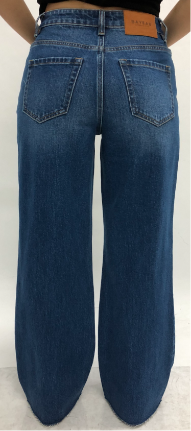 NEW YORK HIGH RISE WIDE LEG FULL JEANS BYW8421