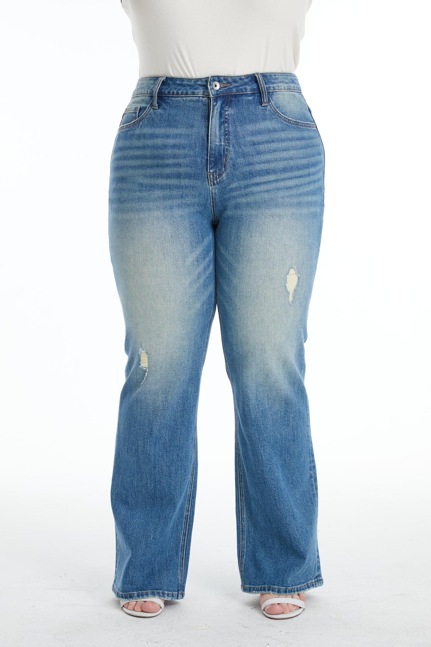 PLUS HIGH RISE BOOTCUT