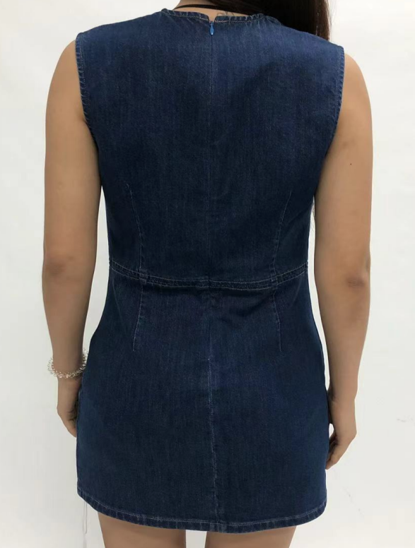 SEOUL SLEEVELESS SLIM FIT MINI DRESS BYK7097