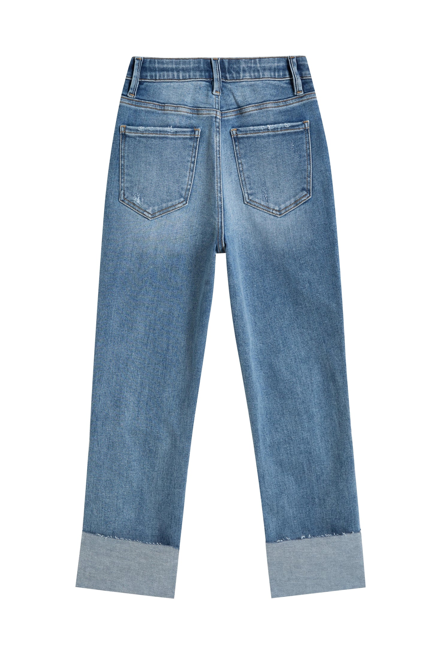 HIGH RISE STRAIGHT BYT5297 (BYMJ306) MEDIUM BLUE