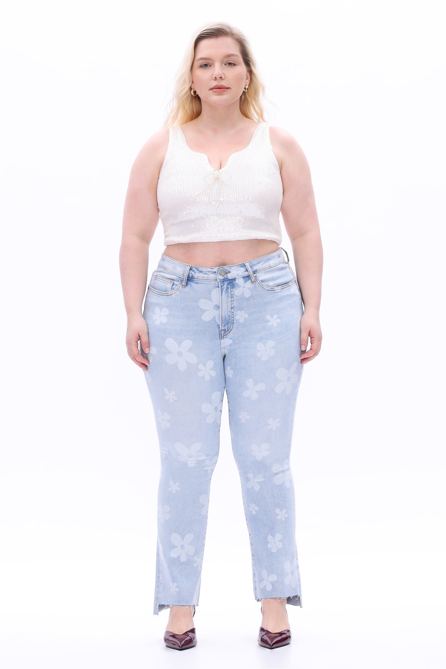 MID RISE STRAIGHT BYT5299-P (BYJJ034-P) LIGHT BLUE
