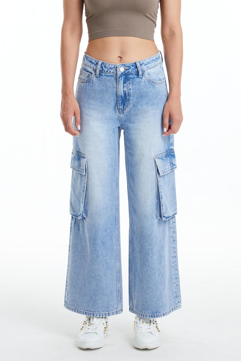 HIGH RISE WIDE LEG FLARE