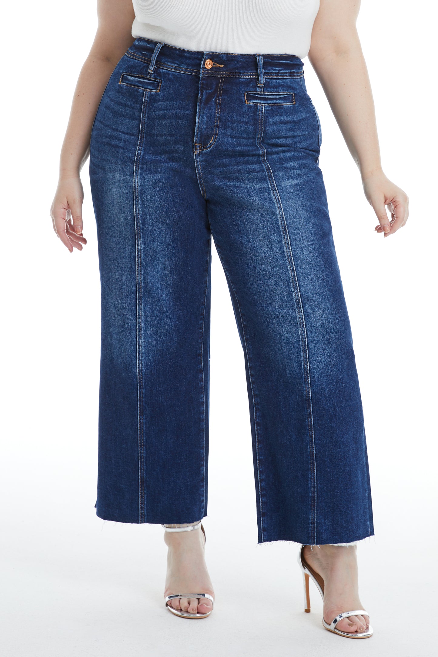 PLUS HIGH RISE WIDE LEG