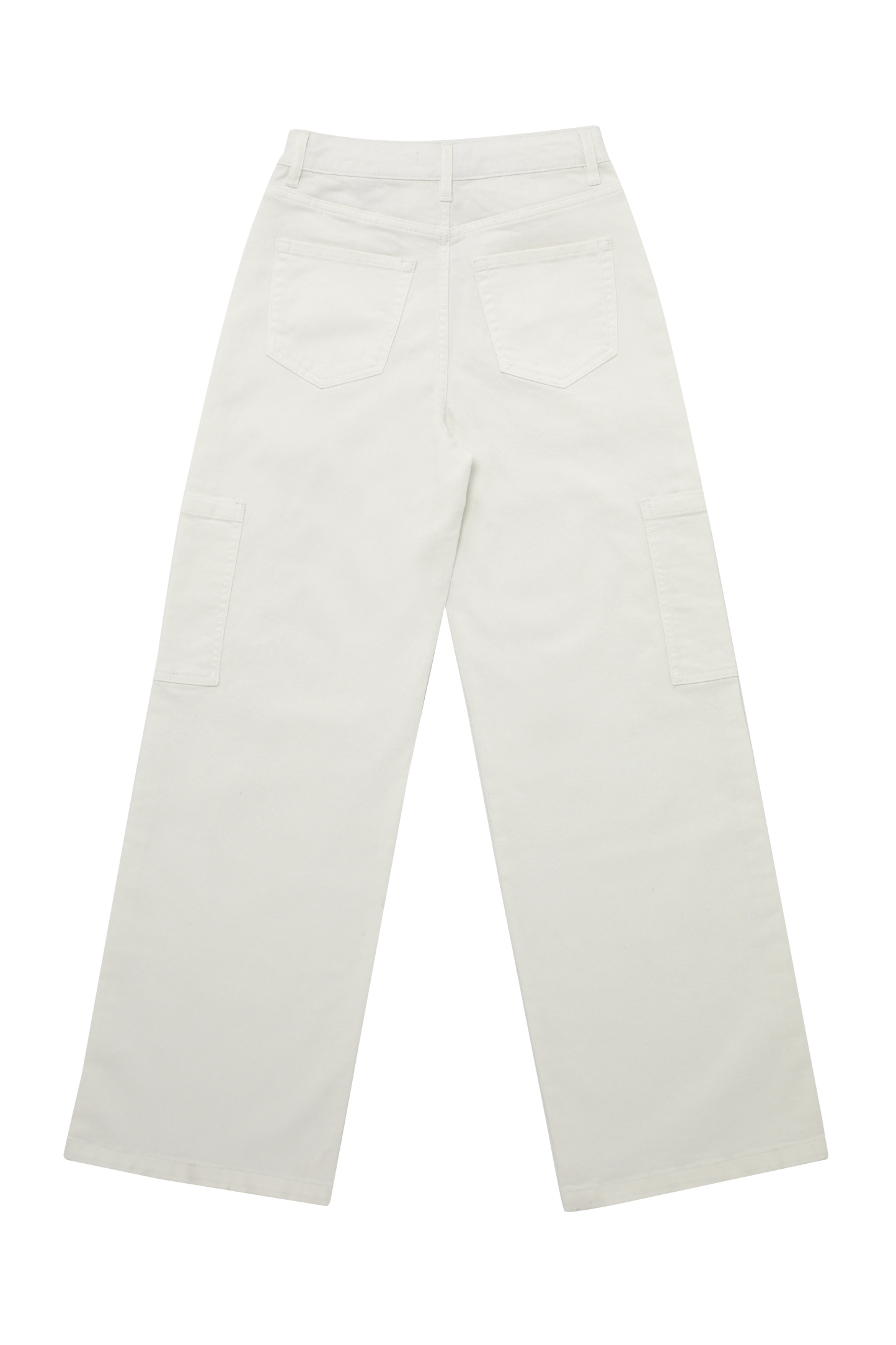 TAMSIN HIGH RISE WIDE LEG BYW8302 (BYYO006) WHITE