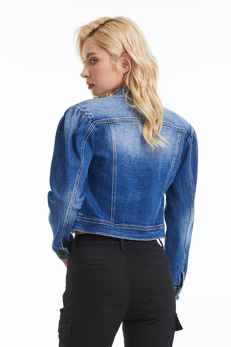 PUFFY SLEEVE JACKET