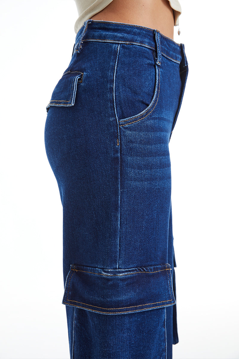 HIGH RISE WIDE LEG FLARE