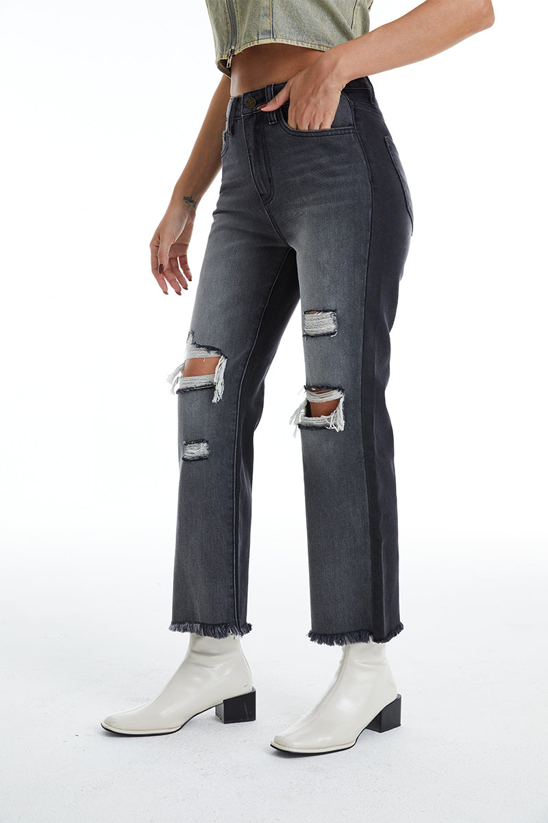 HIGH RISE STRAIGHT LEG