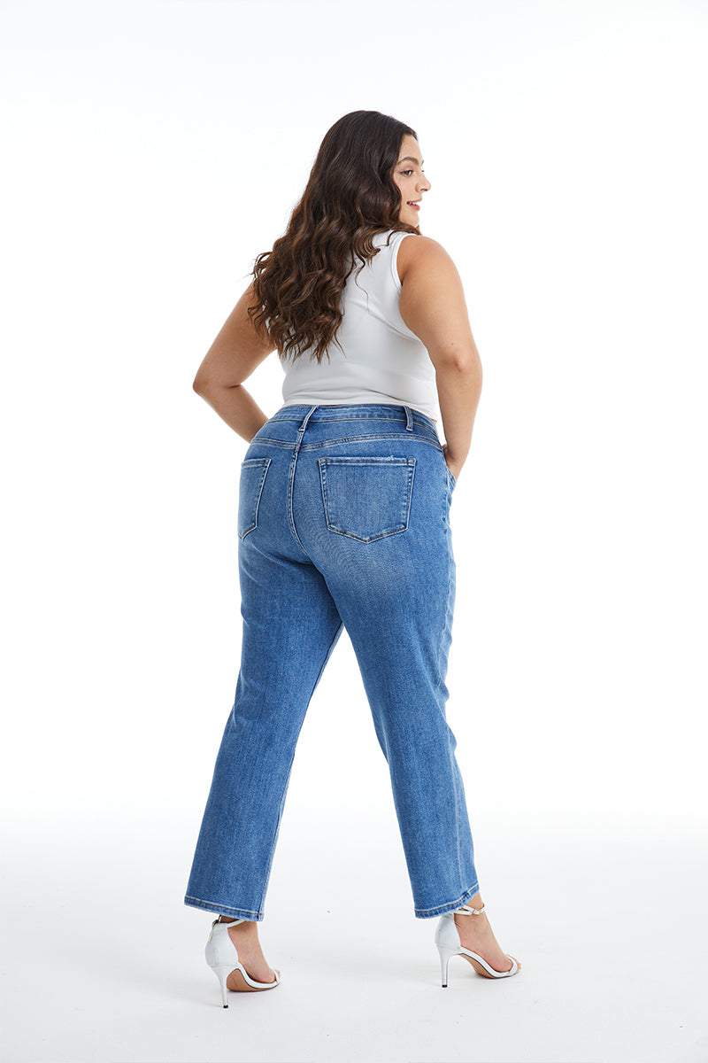 PLUS HIGH RISE STRAIGHT LEG