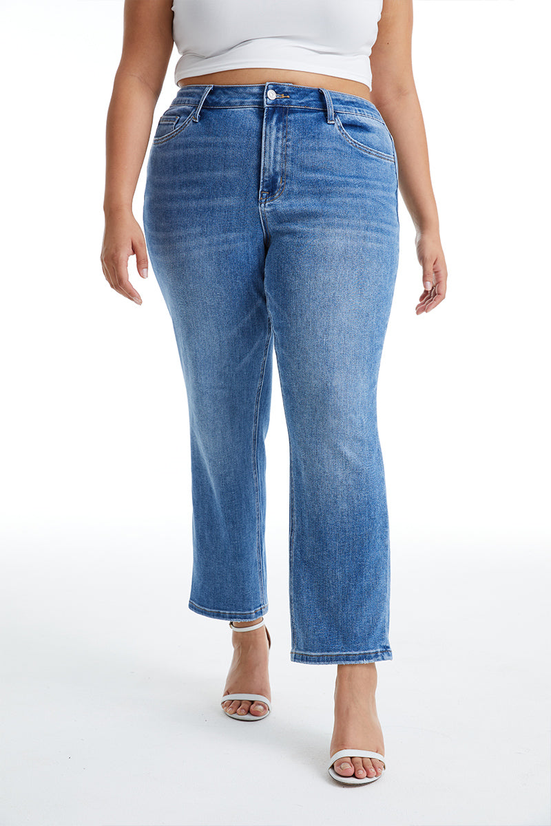PLUS HIGH RISE STRAIGHT LEG