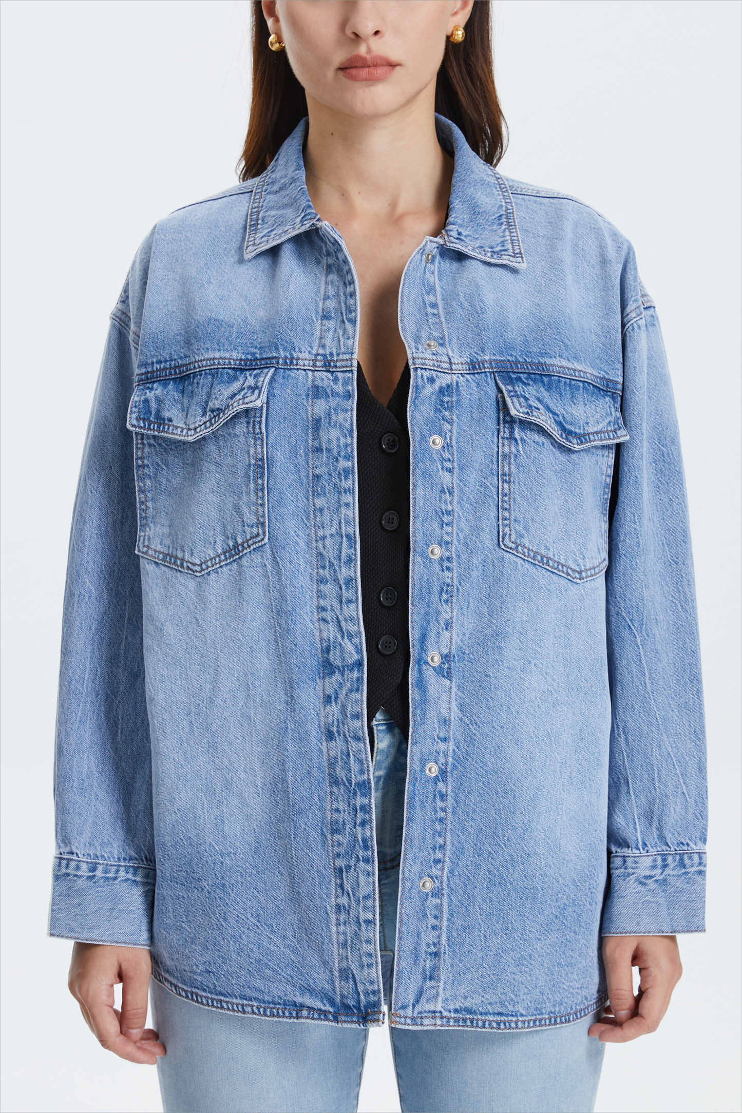 OVERSIZED SHIRT JACKET