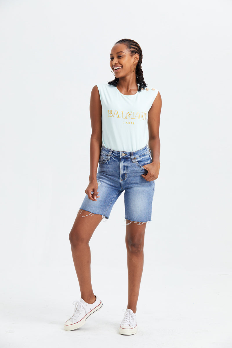 HIGH RISE SHORTS