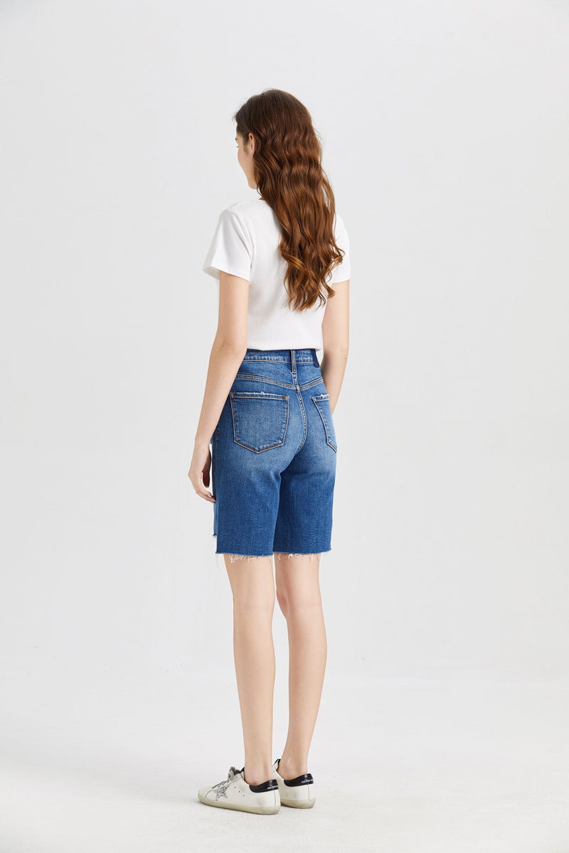 HIGH RISE BERMUDA SHORTS