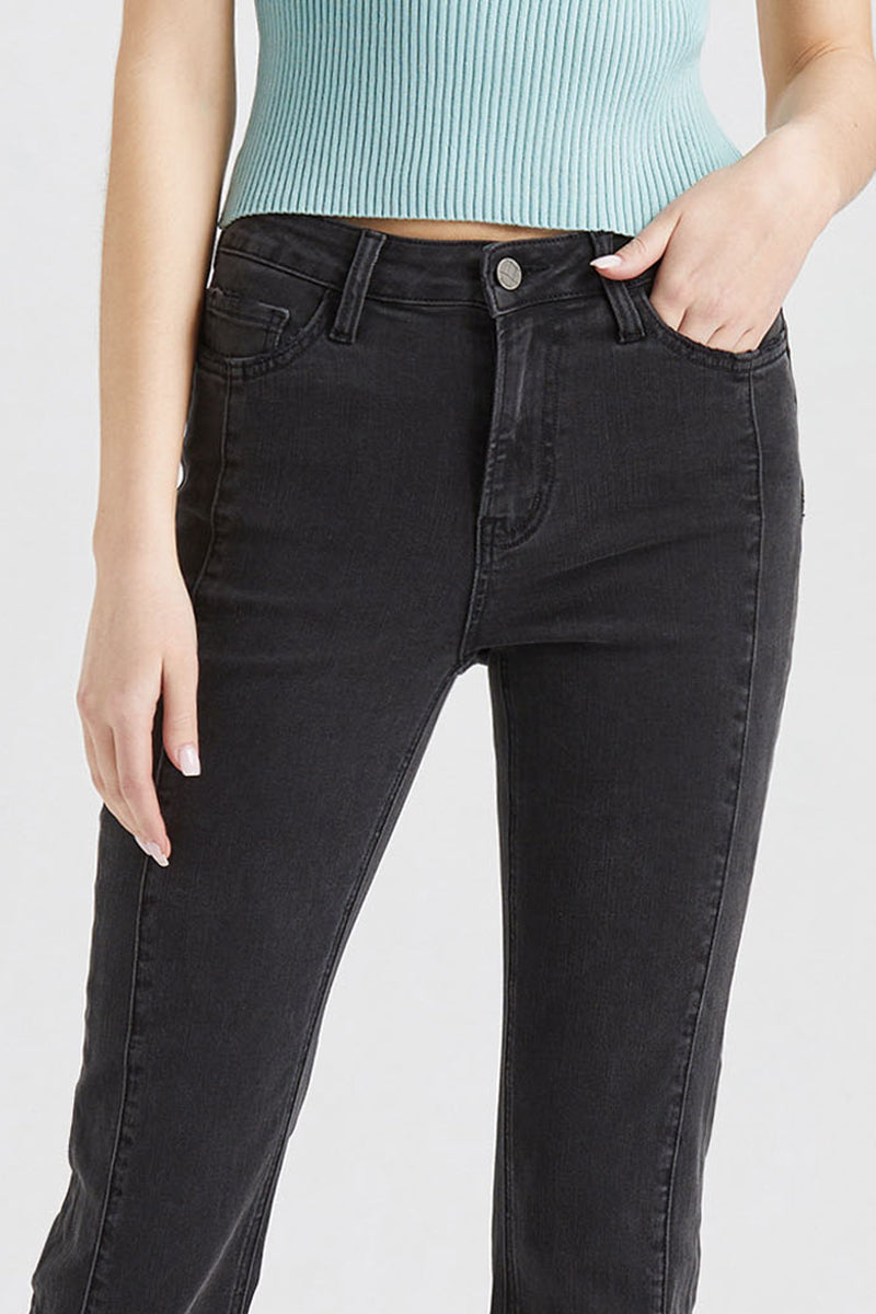 MID RISE STRAIGHT LEG