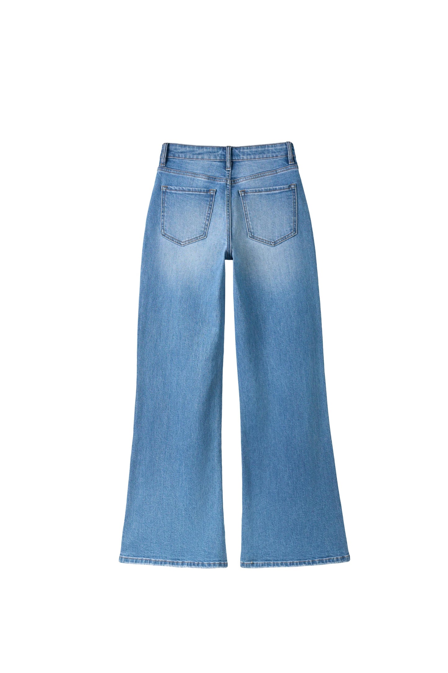 ZEPHYRINE MID RISE WIDE LEG BYW8274 (BYJJ021) LIGHT BLUE