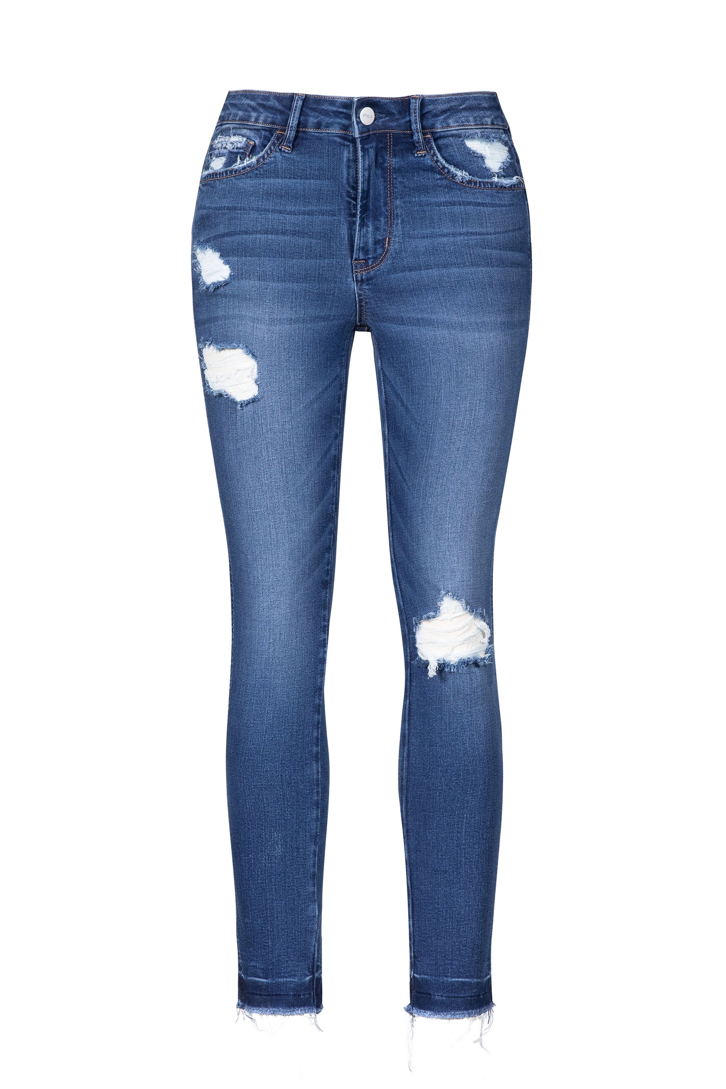 MID RISE SKINNY BYS2147 (MOCO-MMY-977) MEDIUM BLUE
