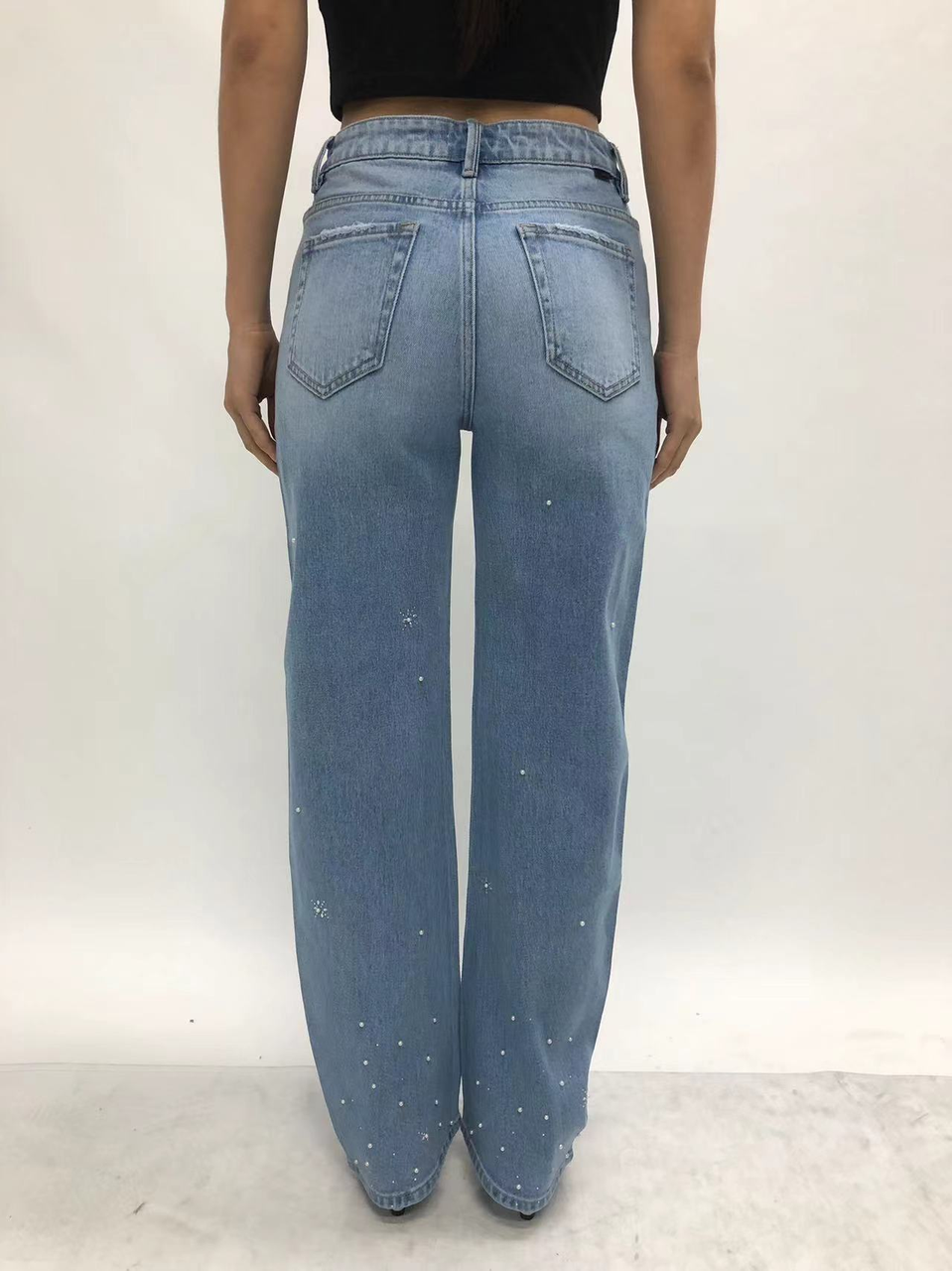 TOKYO MID RISE BABY BARREL JEANS BYOX072 PEARL ECHO