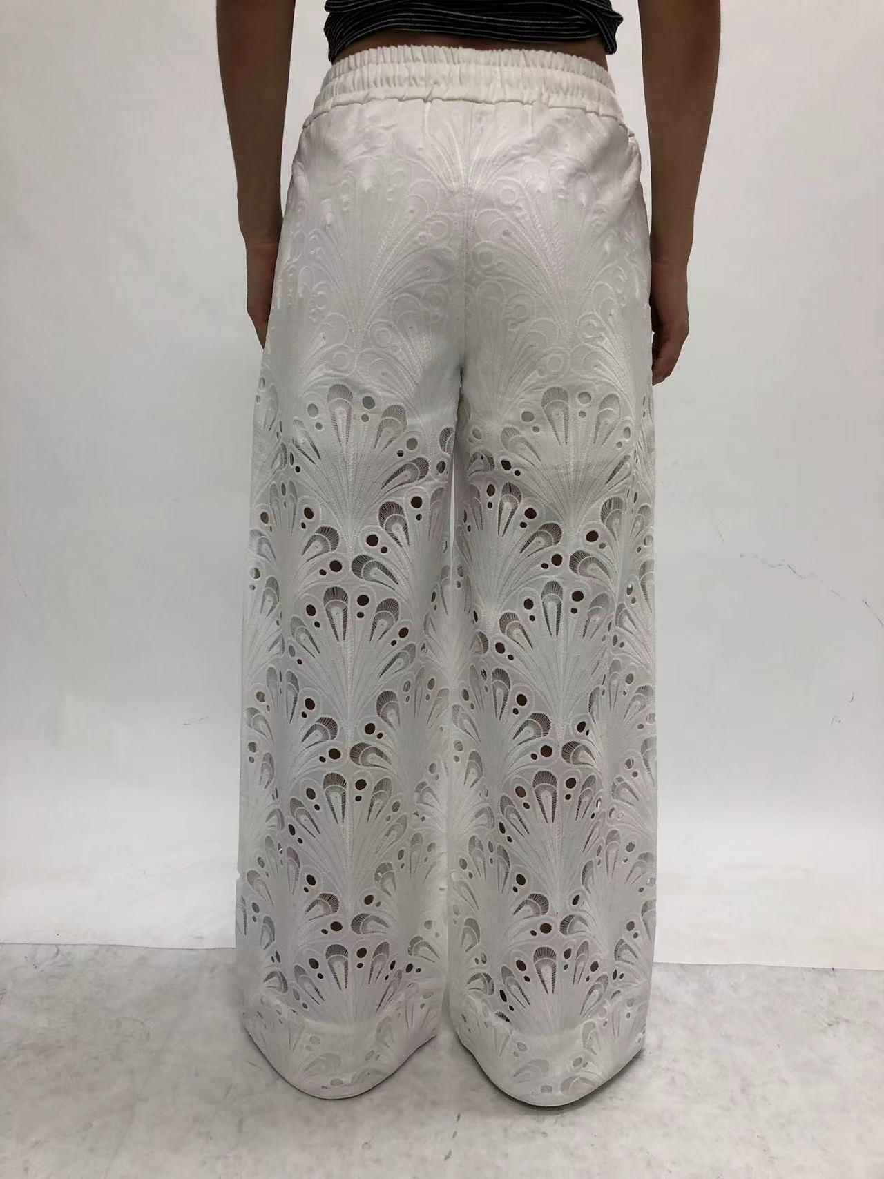 NEW YORK SUPER HIGH RISEFLARED WIDE LEGFULL PANT BYW8449